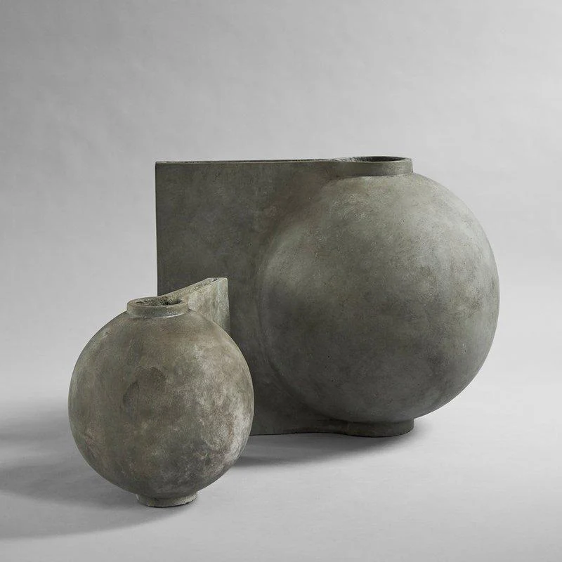 Offset Vase, Mini - Dark Grey - Image 5