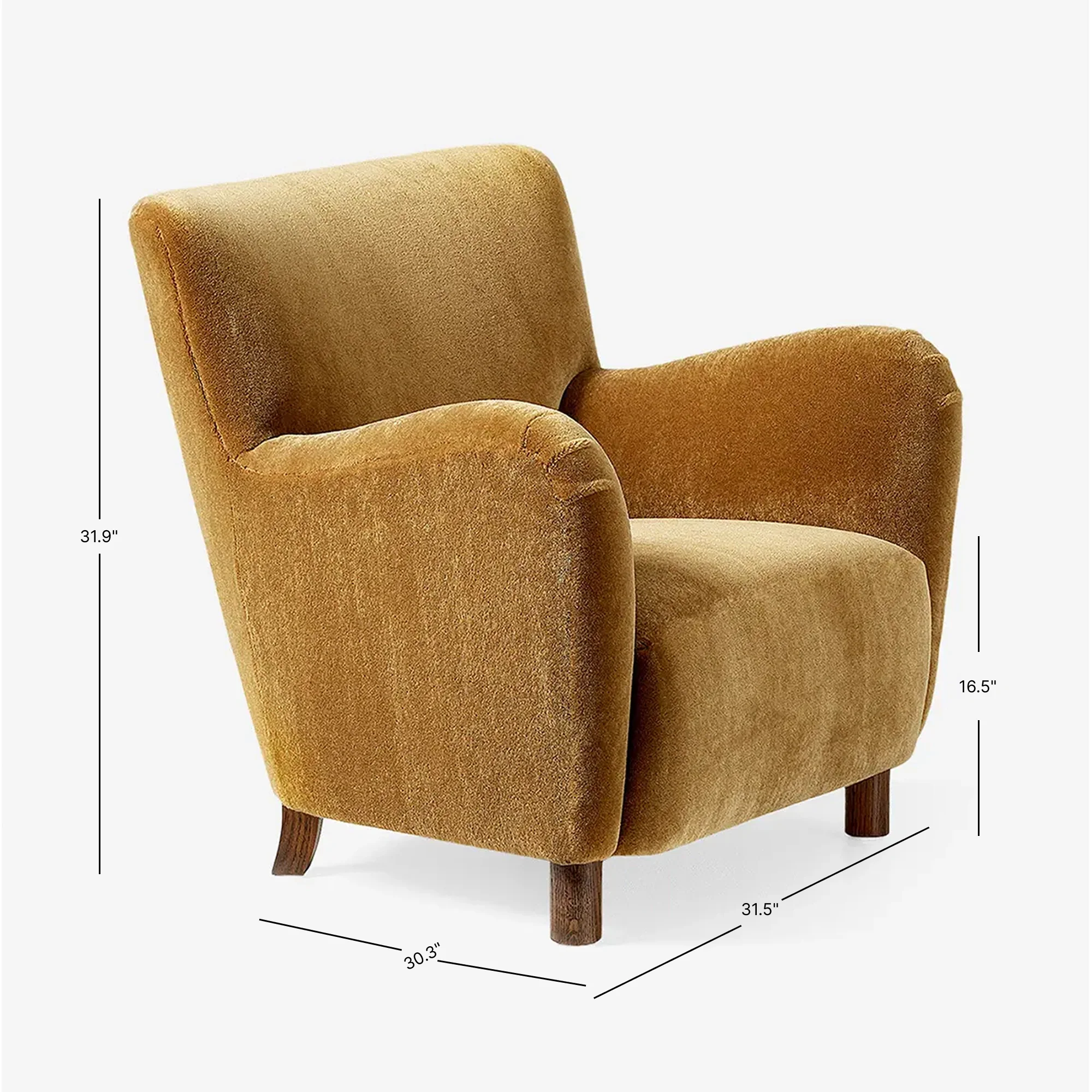 54 Chair - Mohair - Image 9