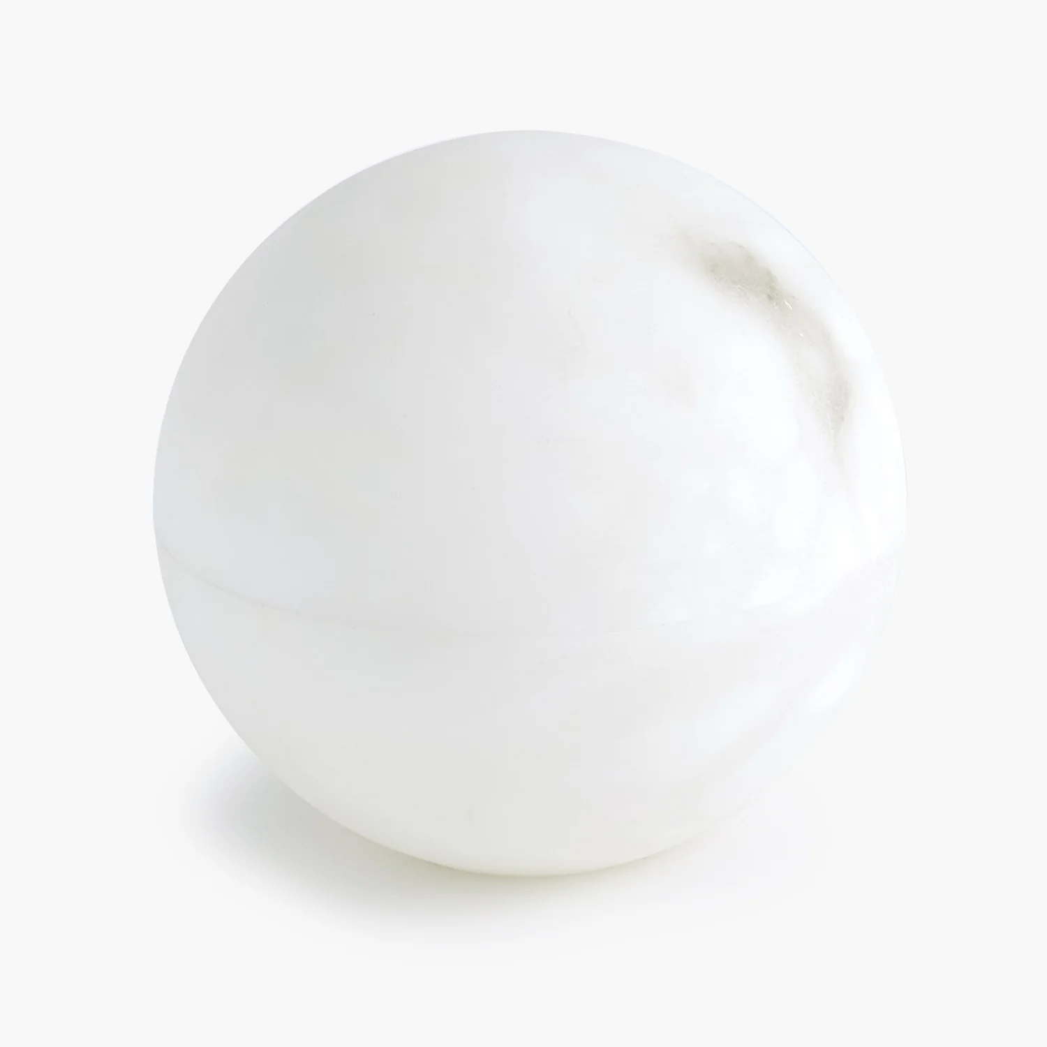 Alabaster Sphere Box-White - Image 3