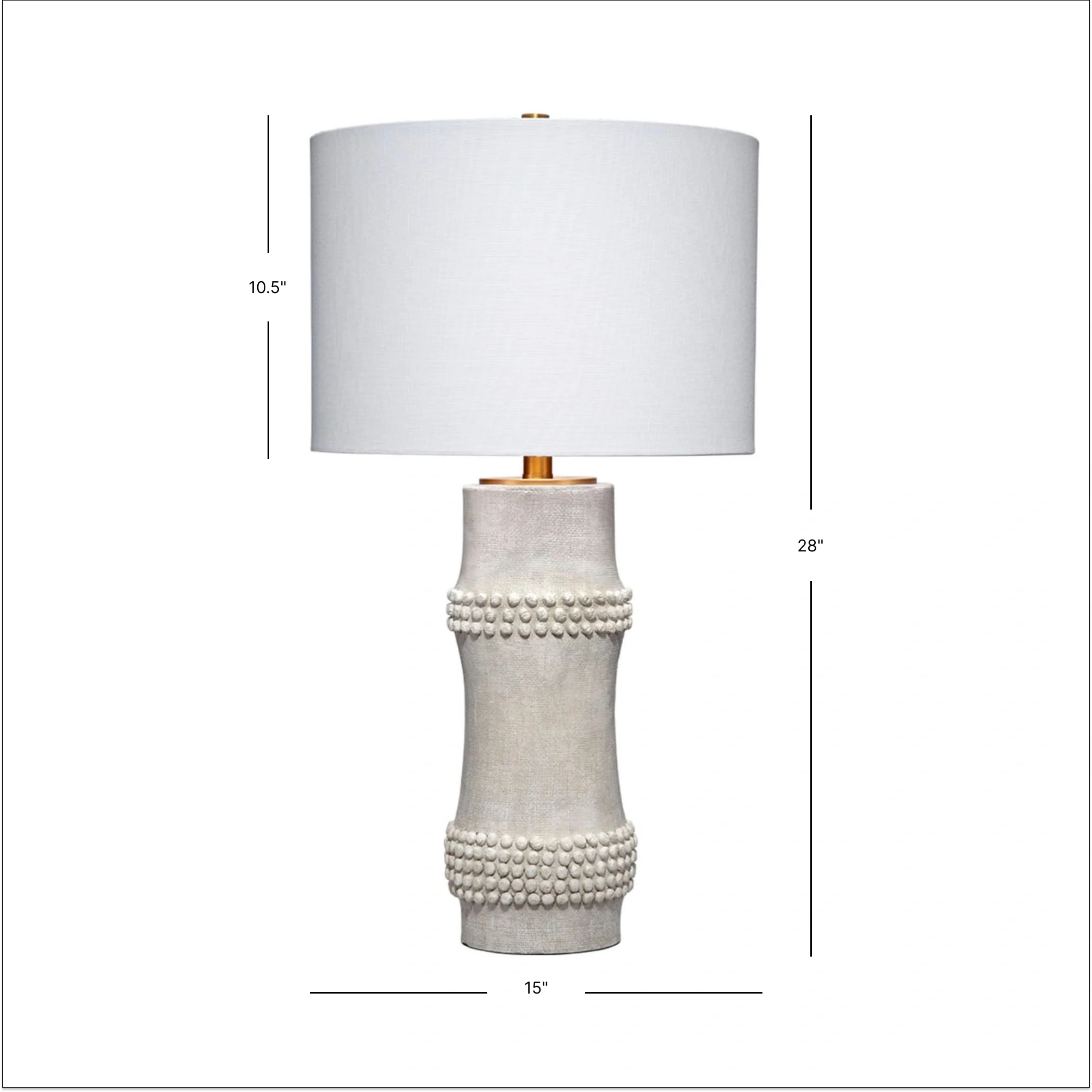 Alexandra New Rail Table Lamp - Image 4