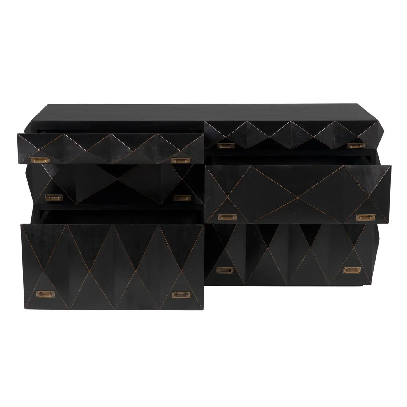 Allegra Dresser, Hand Rubbed Black - Image 12