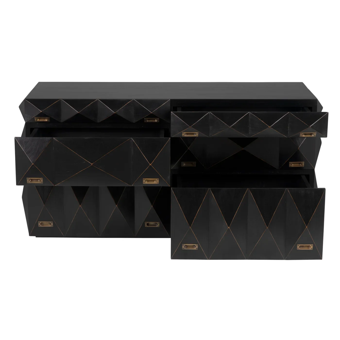 Allegra Dresser, Hand Rubbed Black - Image 13