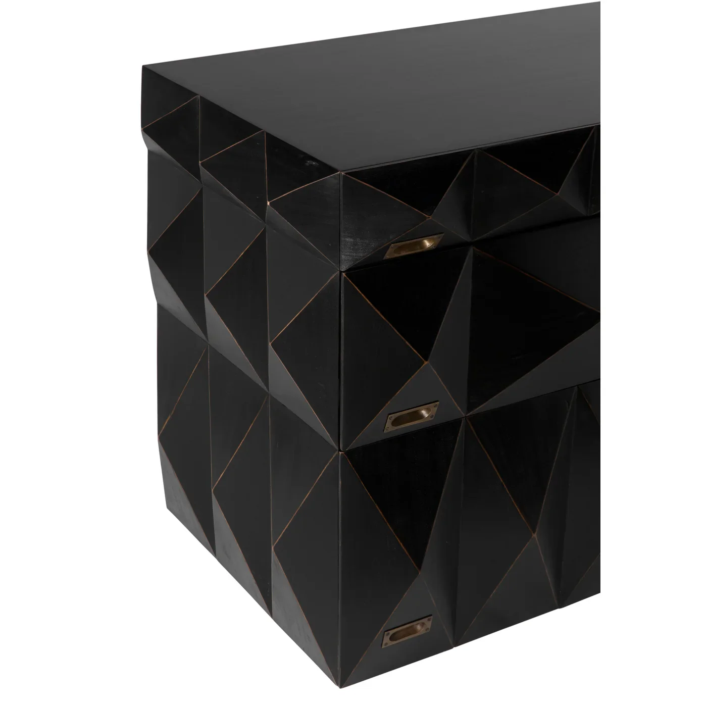 Allegra Dresser, Hand Rubbed Black - Image 15