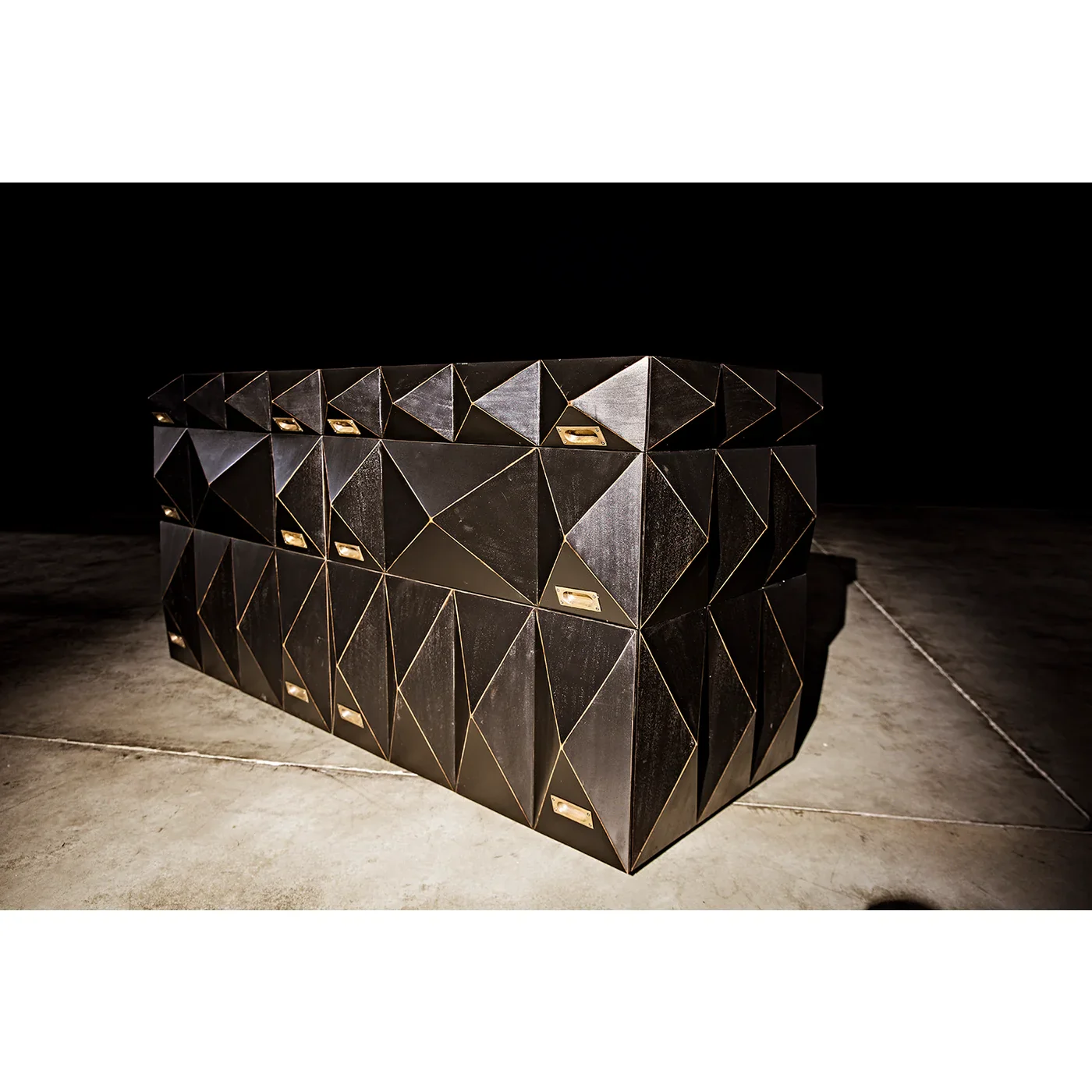 Allegra Dresser, Hand Rubbed Black - Image 3