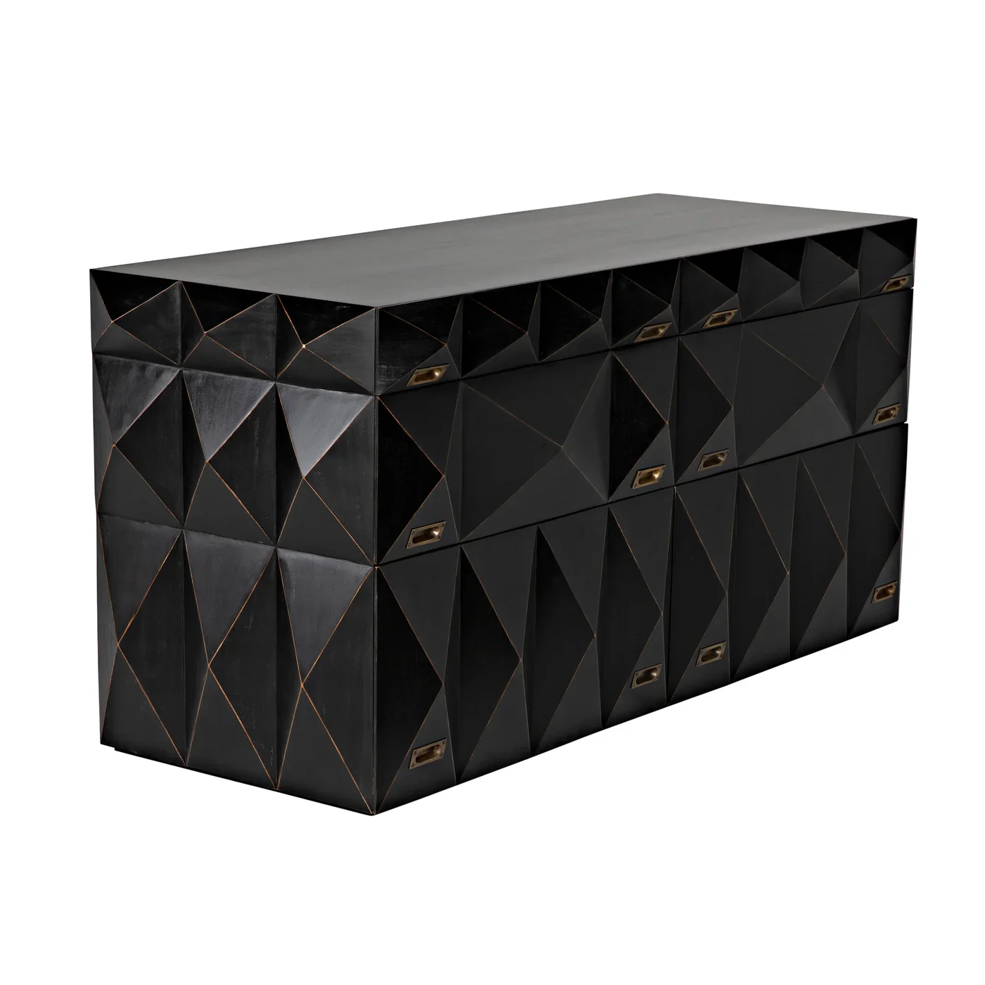 Allegra Dresser, Hand Rubbed Black - Image 6