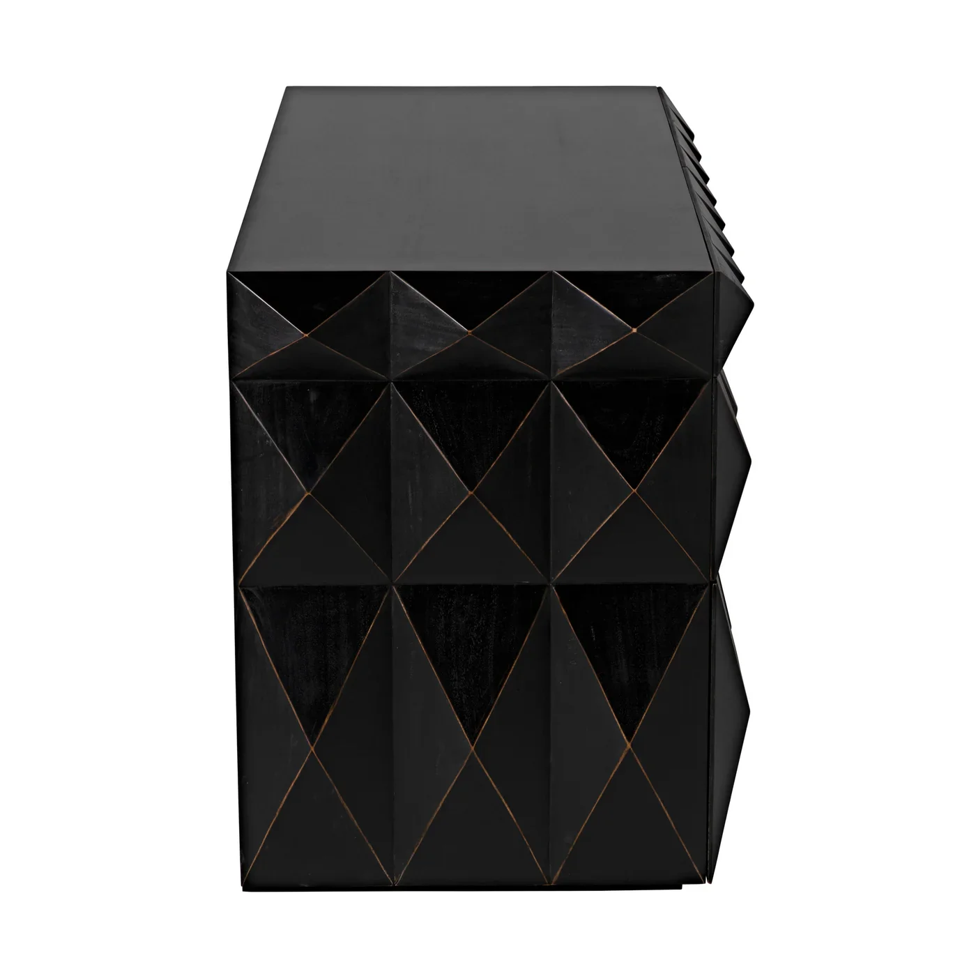 Allegra Dresser, Hand Rubbed Black - Image 8