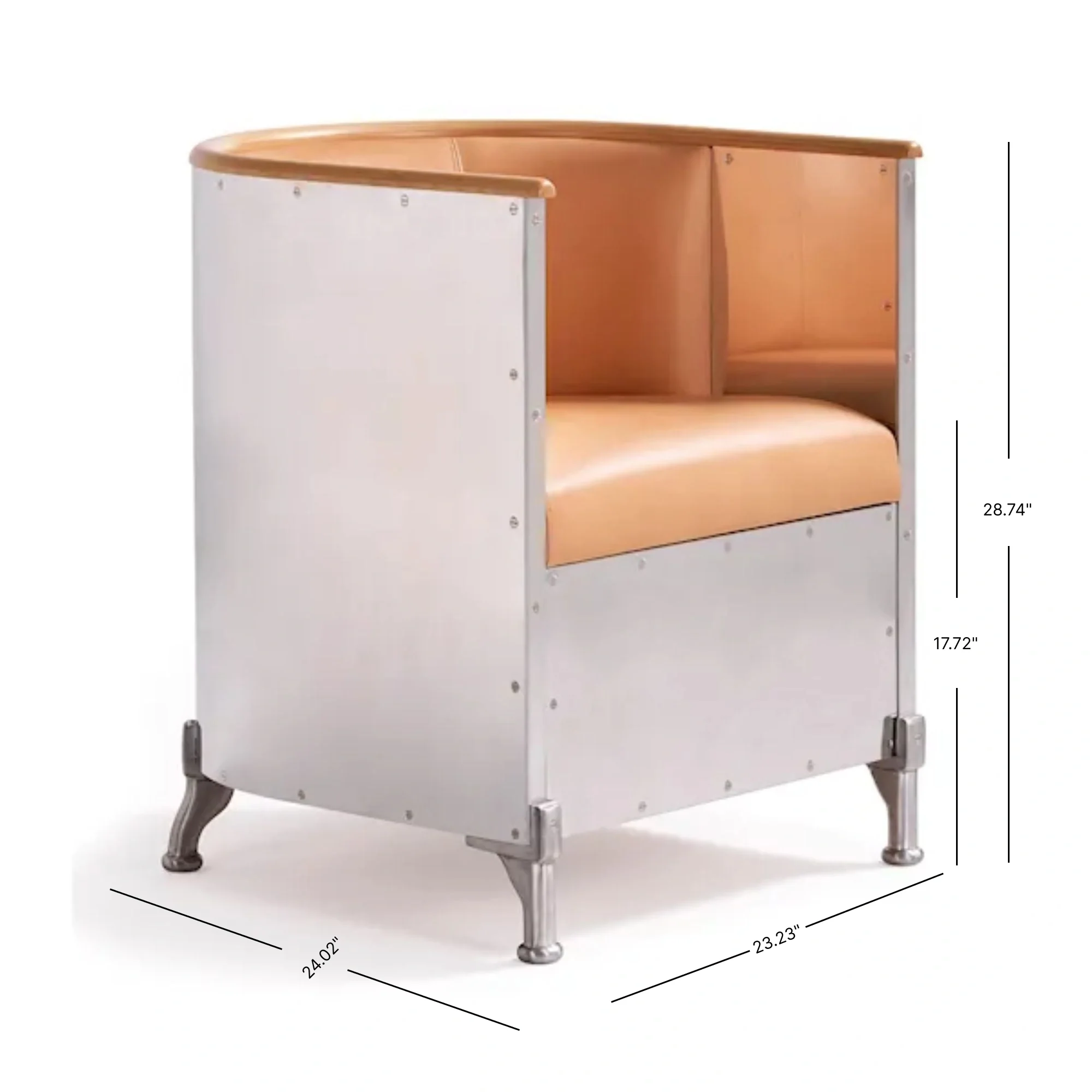 Aluminum Armchair - Image 13