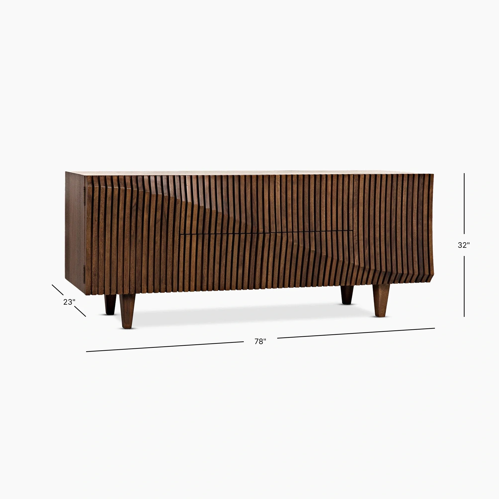 Amira Sideboard, Dark Walnut - Image 10