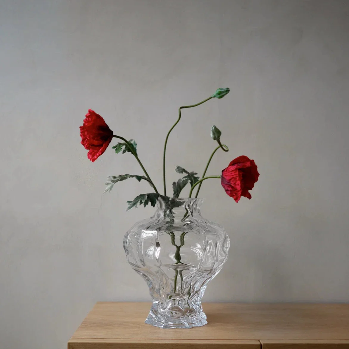 Ammonit Vase - Clear - Image 3