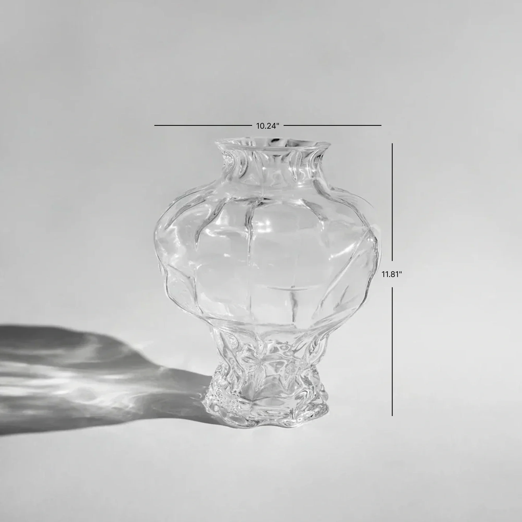 Ammonit Vase - Clear - Image 4