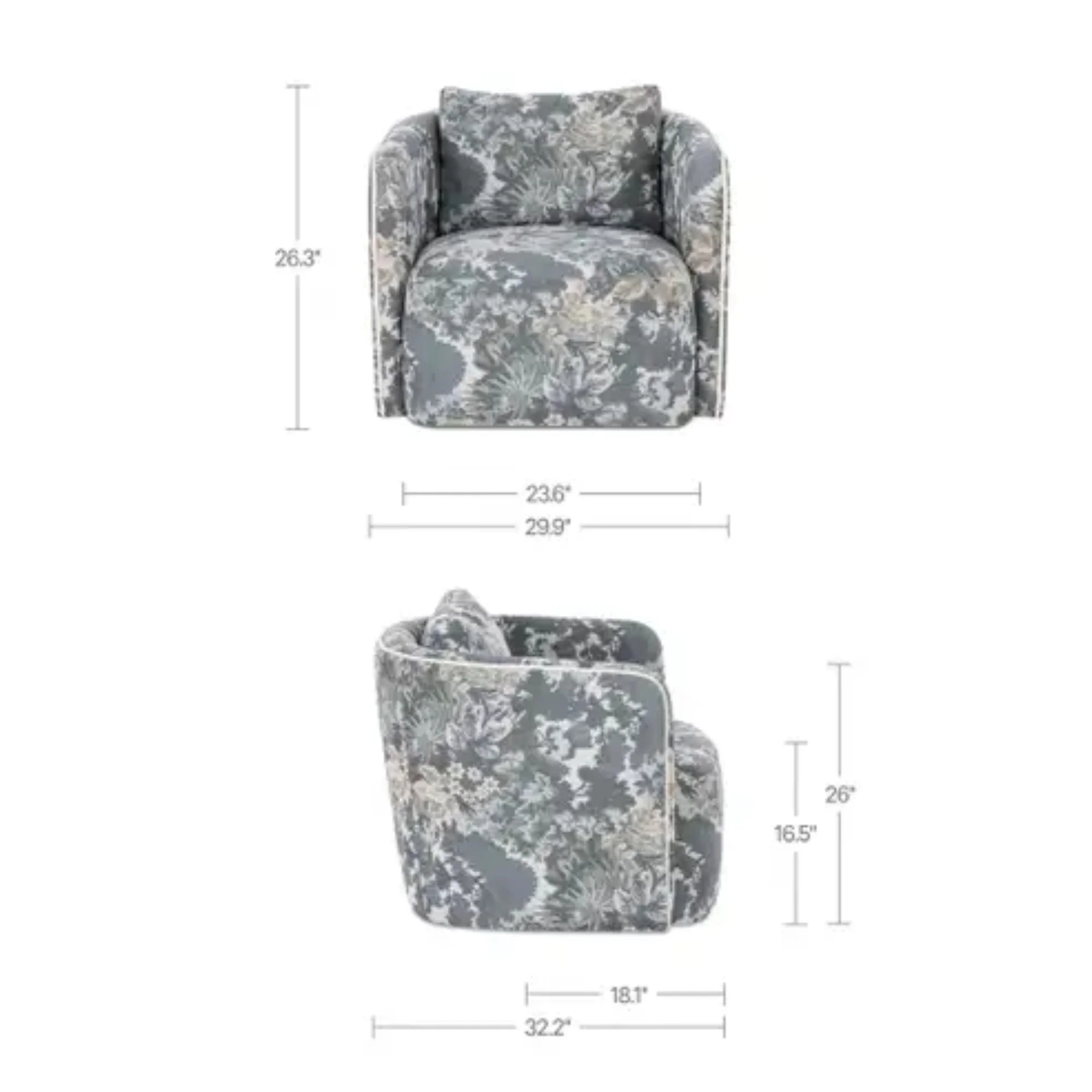 Anastasia Accent Chair - Image 8