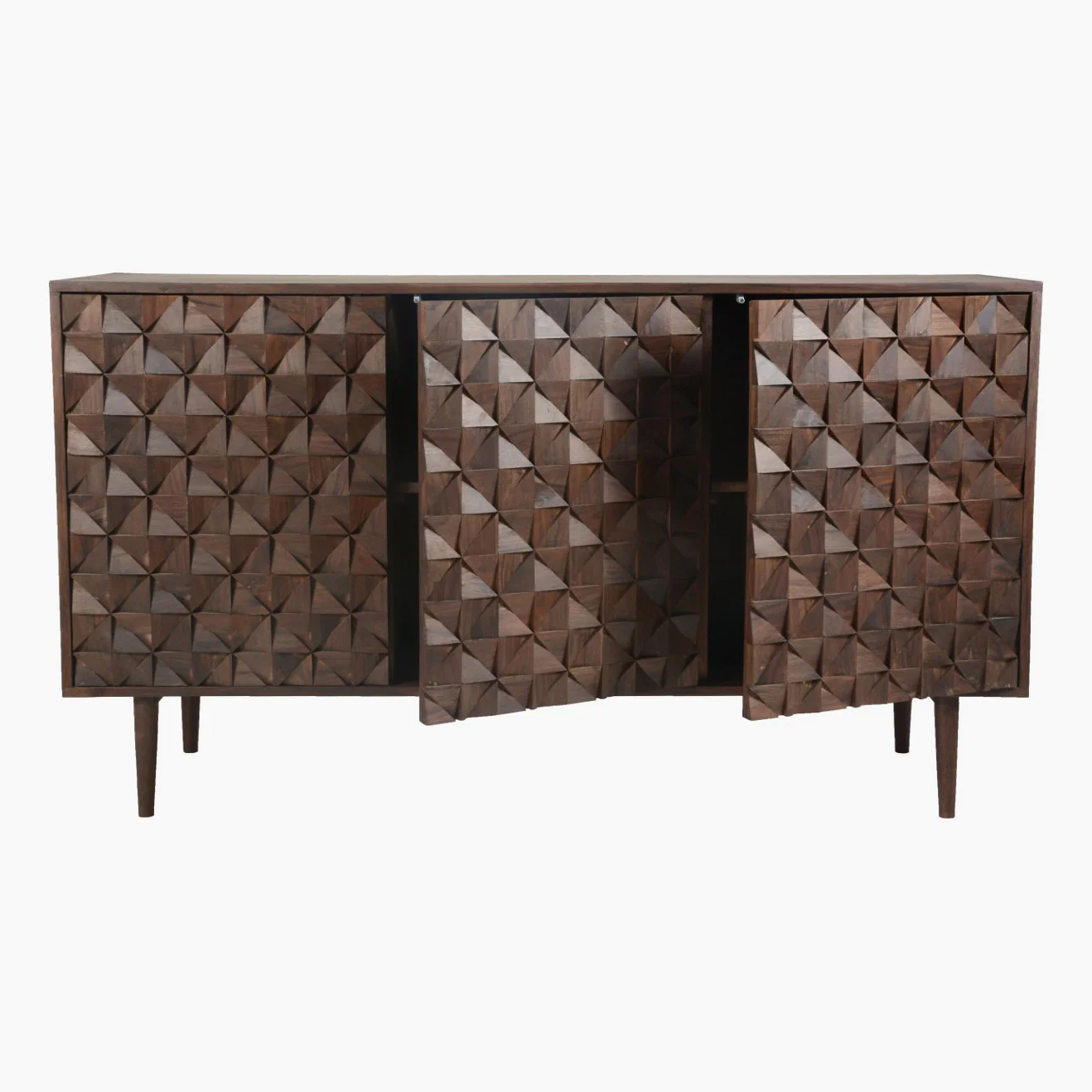 Anatole Sideboard 3 Door Solid Wood - Image 3