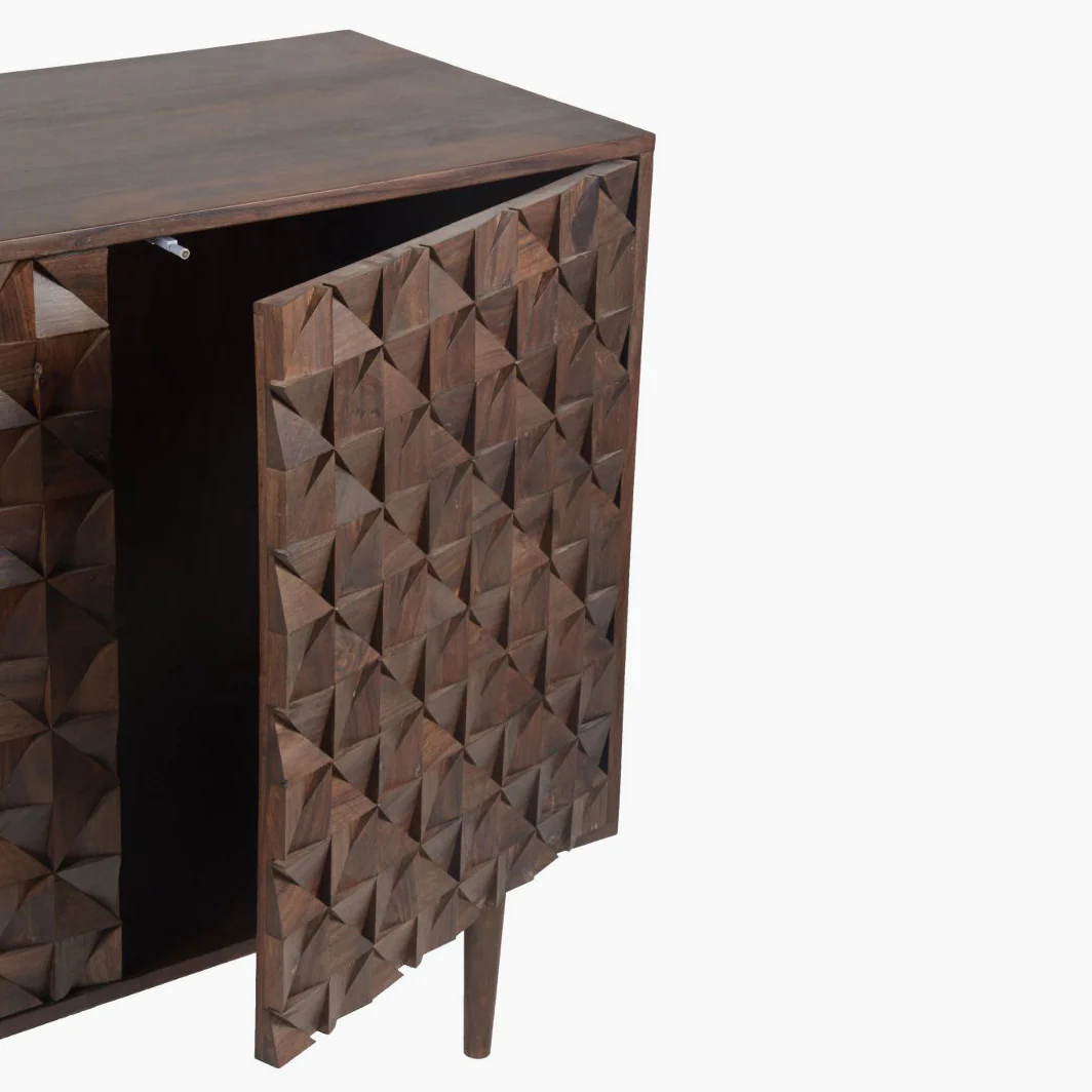 Anatole Sideboard 3 Door Solid Wood - Image 9