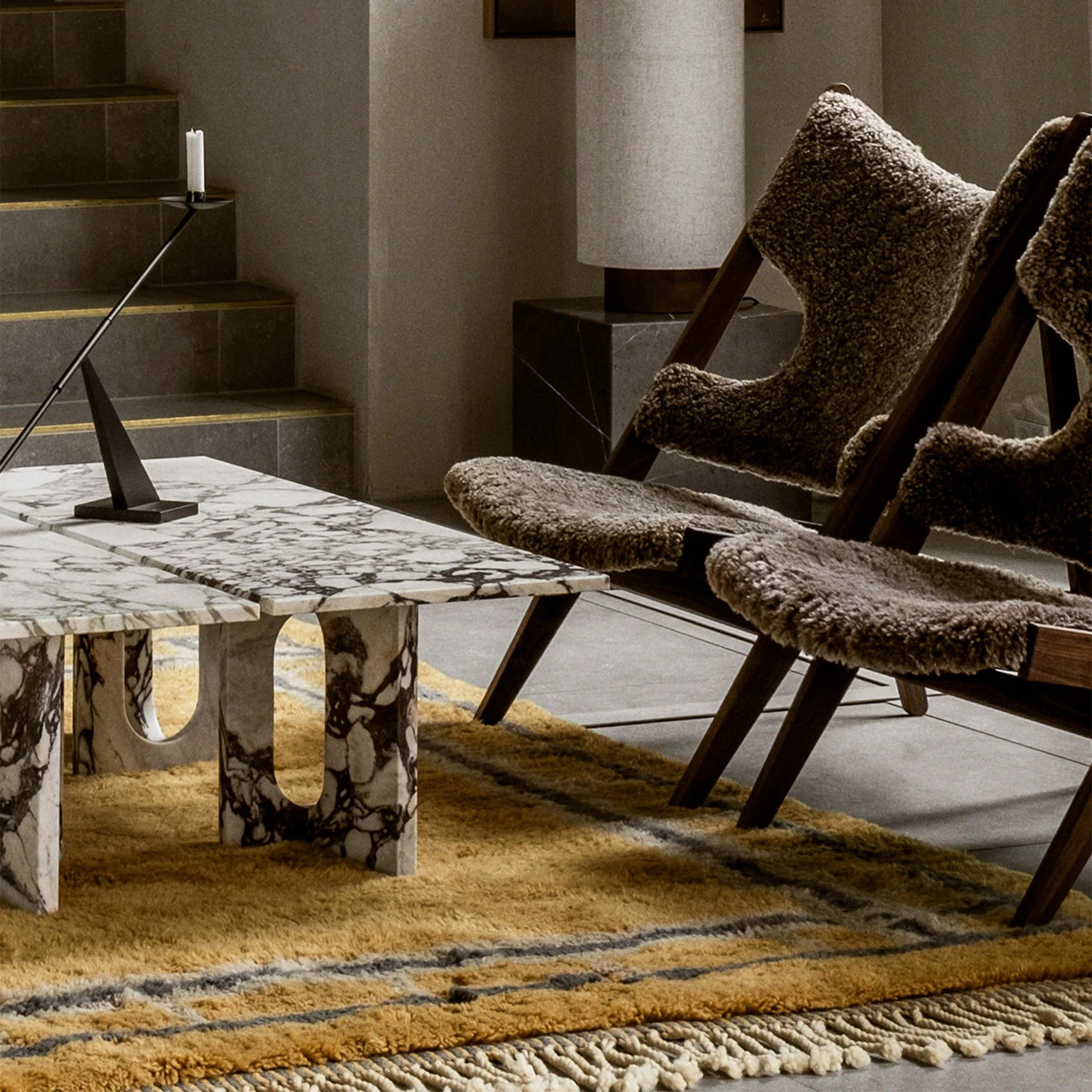 Androgyne Lounge Table - Stone/Marble - Image 11