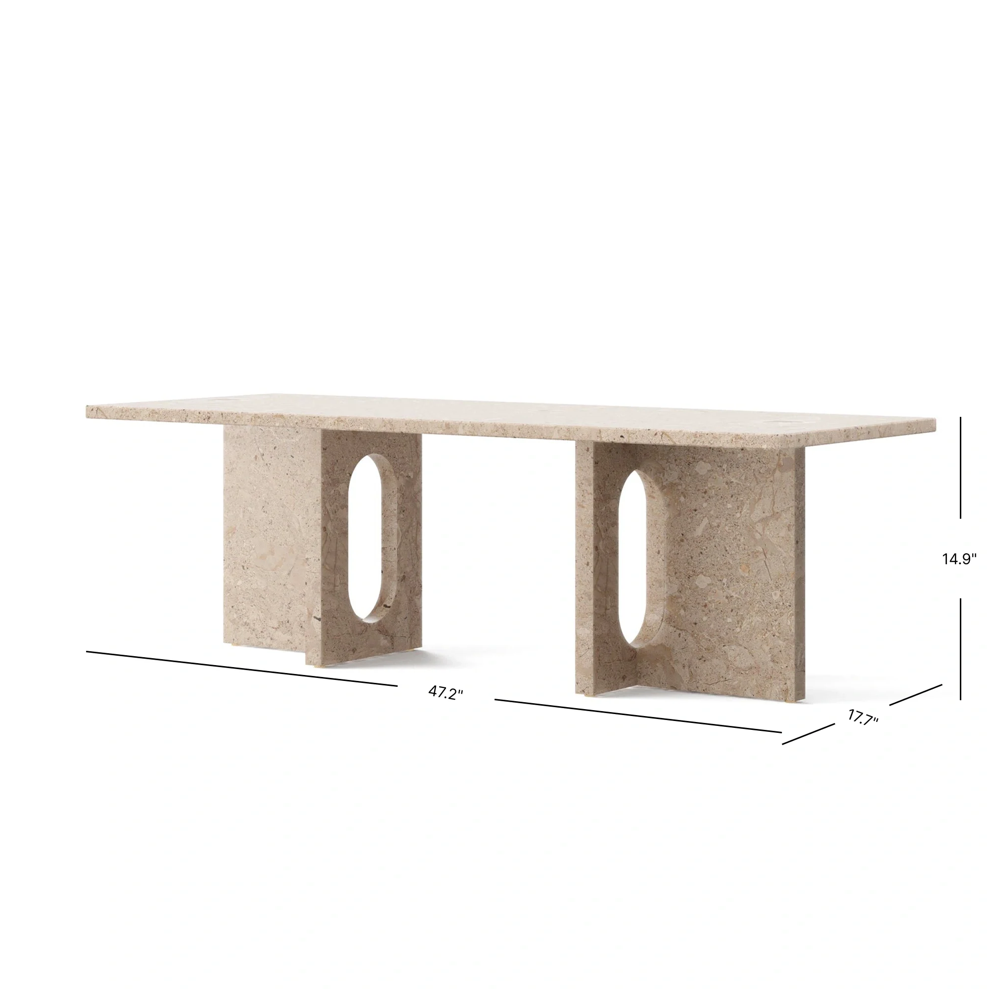 Androgyne Lounge Table - Stone/Marble - Image 17