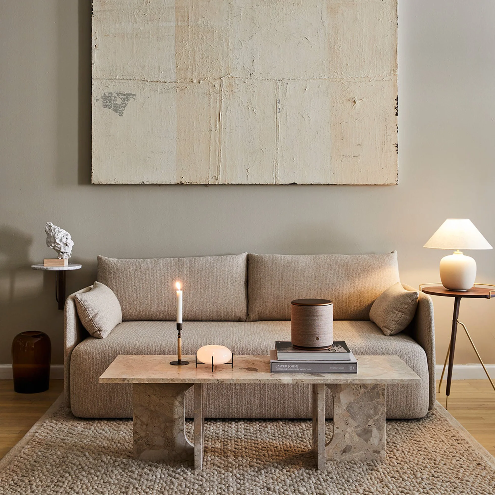 Androgyne Lounge Table - Stone/Marble - Image 3