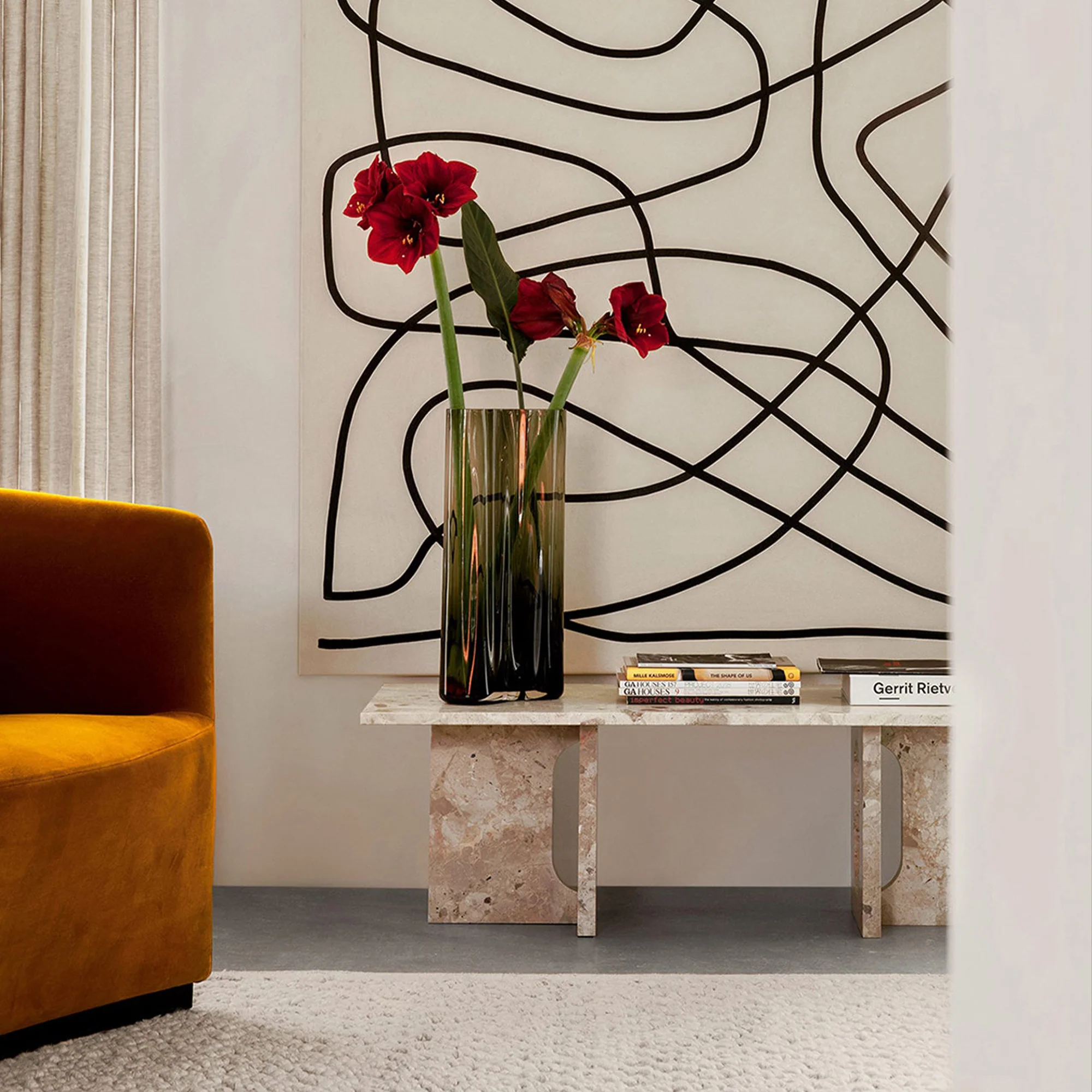 Androgyne Lounge Table - Stone/Marble - Image 5