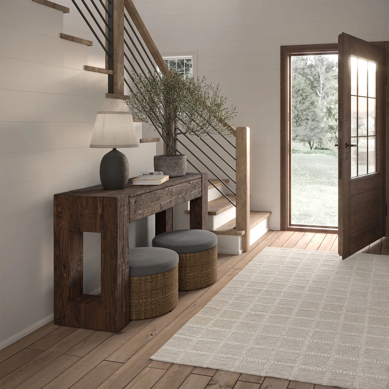 Archer-3 Beige Rug - Image 2