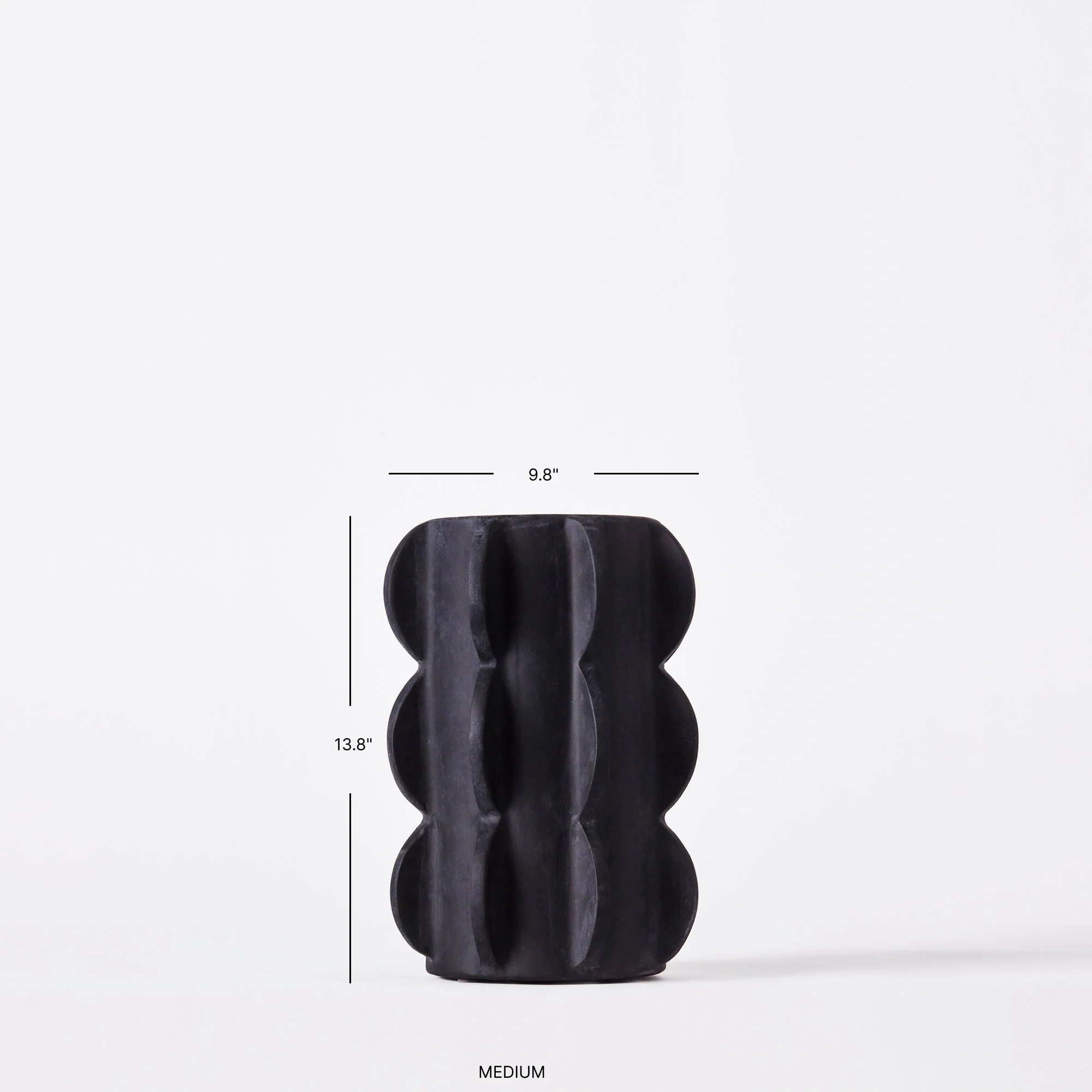 Arcissimo Vase Black - Image 10
