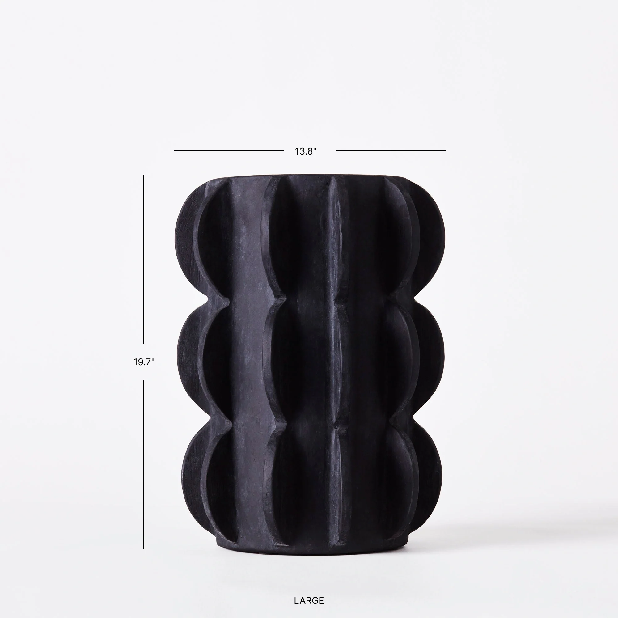 Arcissimo Vase Black - Image 11