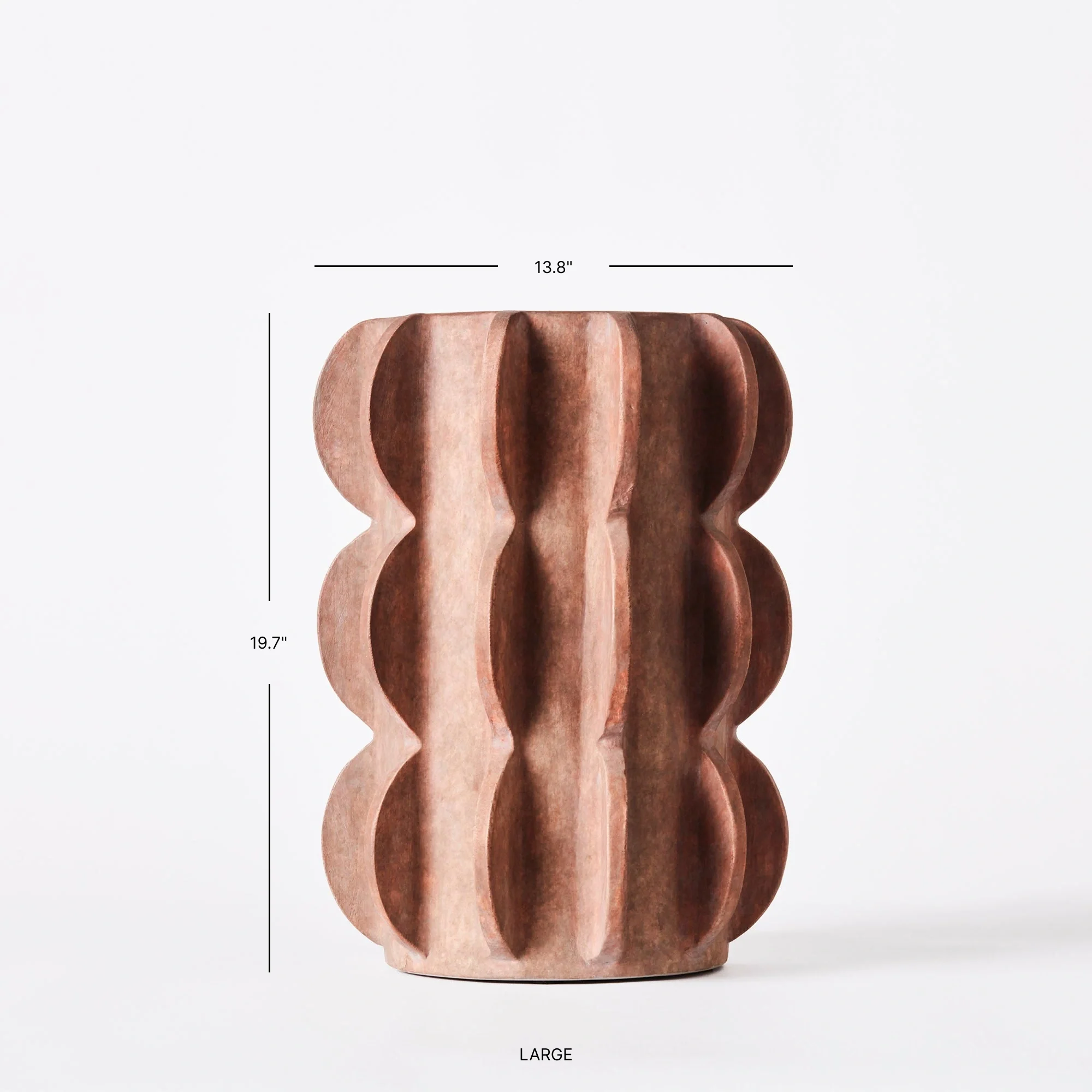 Arcissimo Vase Brown - Image 20