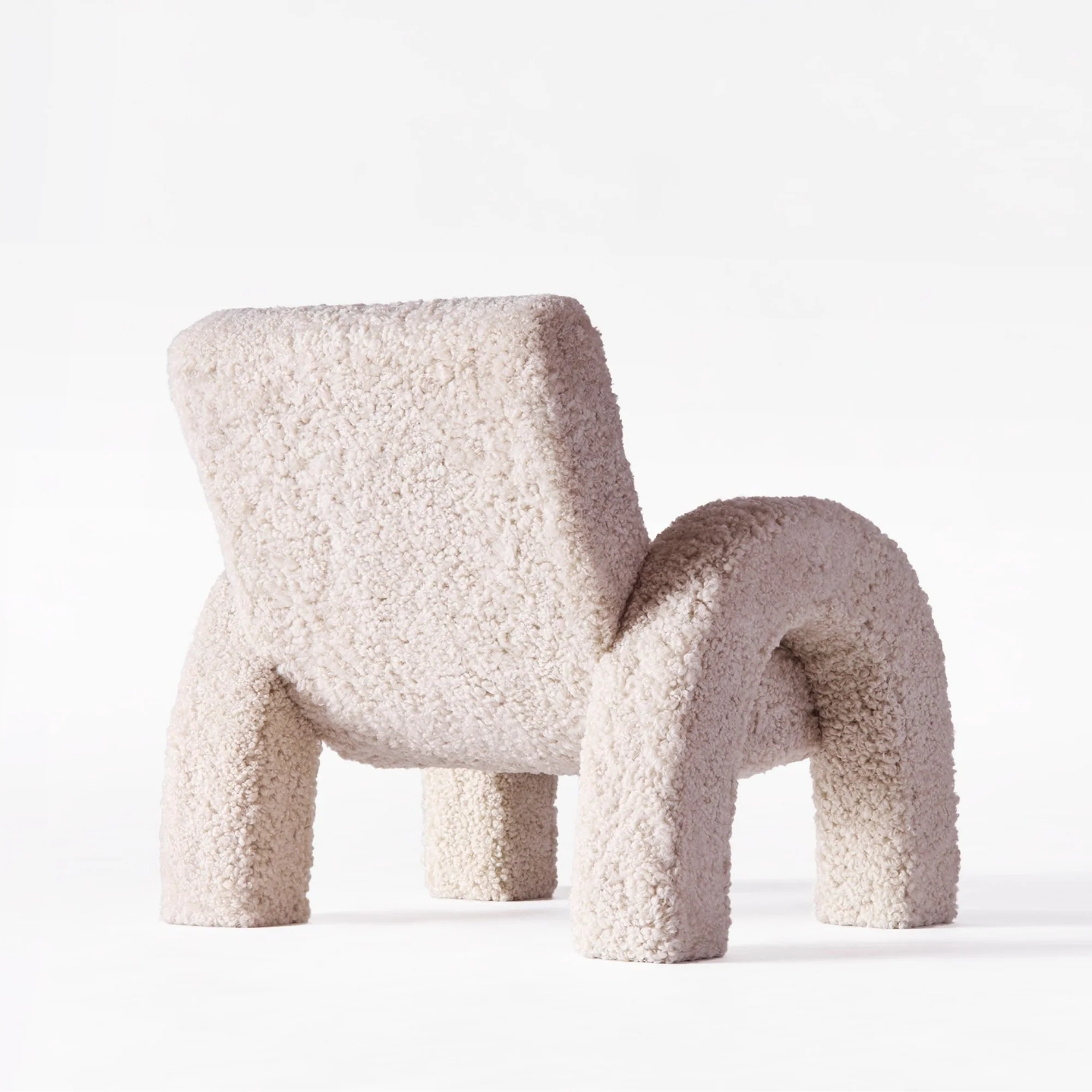 Arco Lounge Chair - Small - Sheepskin - Image 4