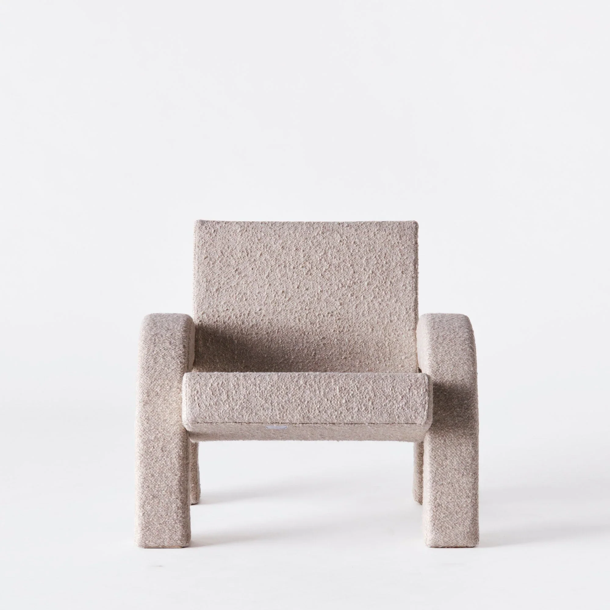 Arco Lounge Chair Boucle Natural - Image 5