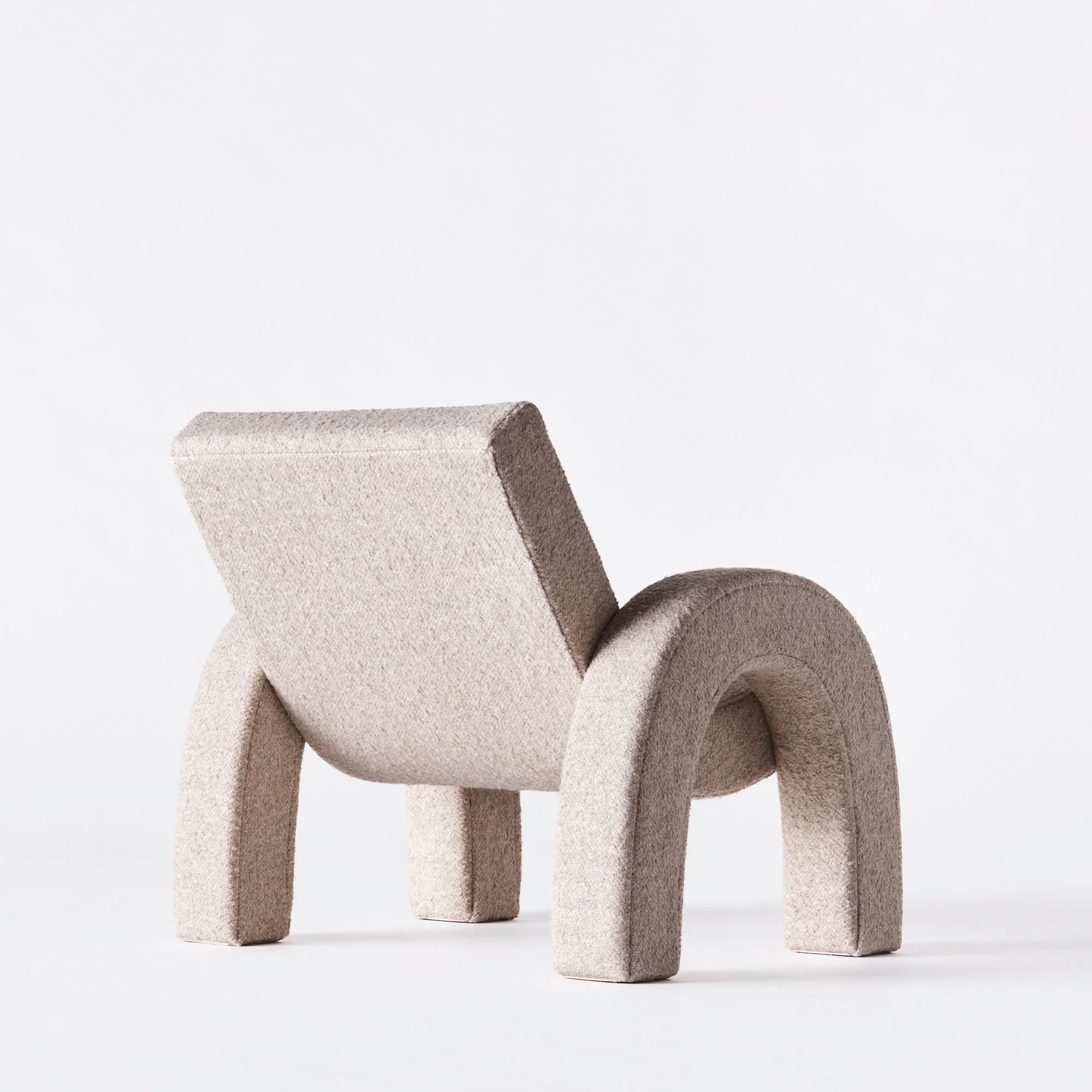 Arco Lounge Chair Boucle Natural - Image 6