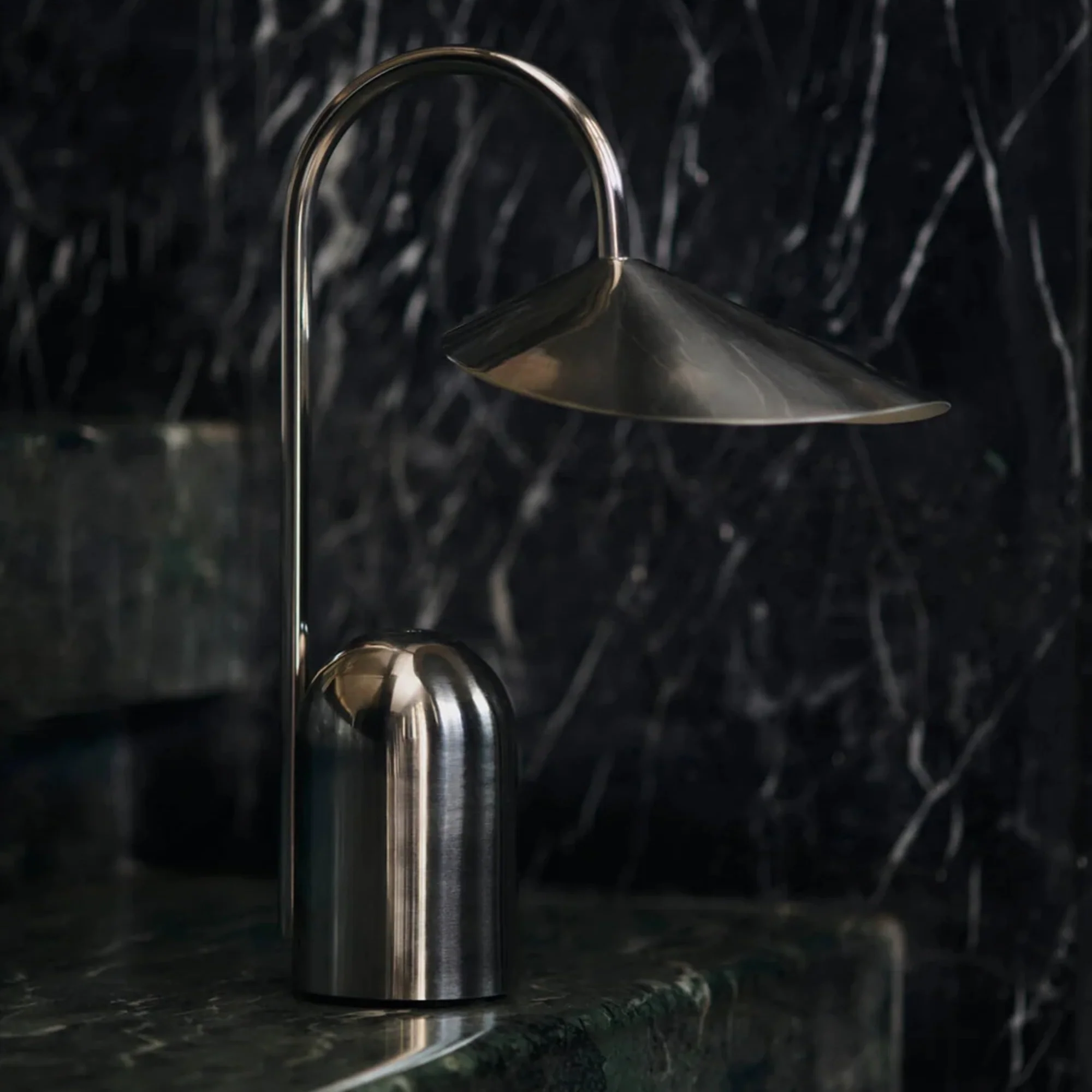 Arum Portable Lamp - Stainless Steel - Image 3