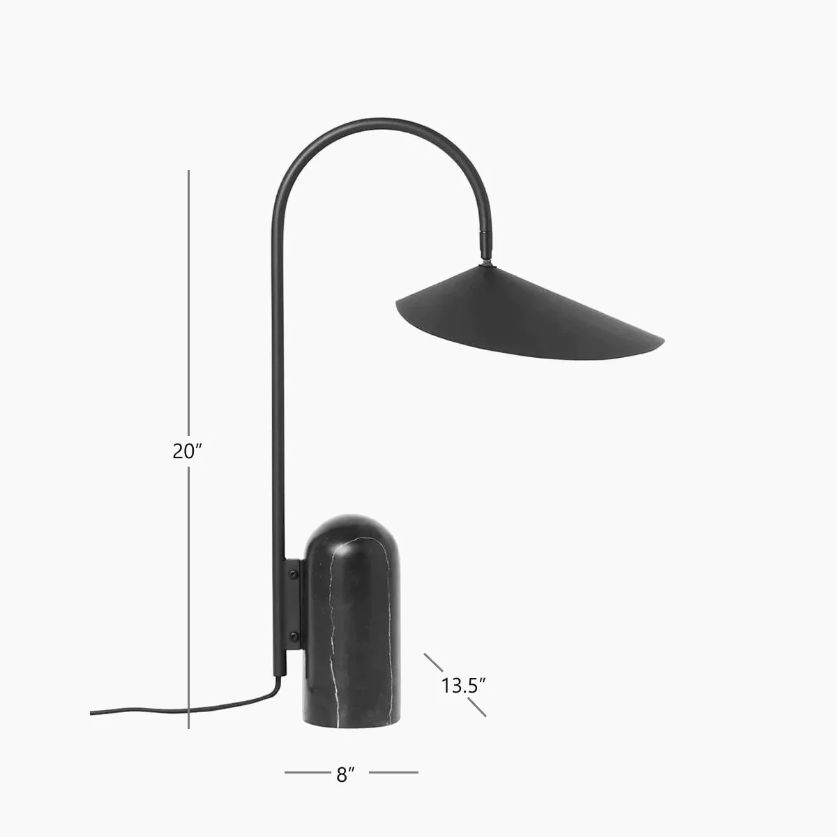 Arum Table Lamp - Black - Image 15