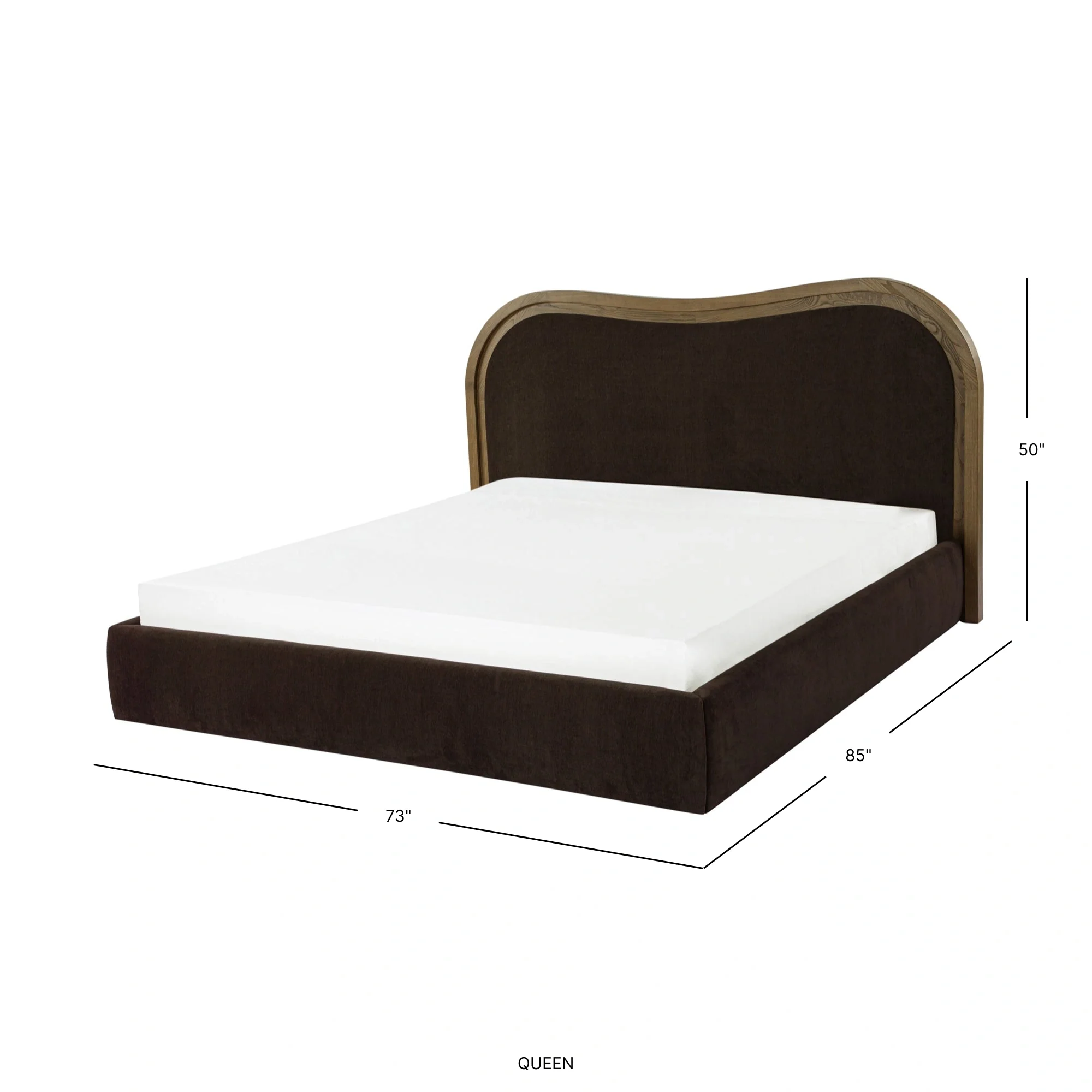 Aurora Bed - Warm Brown - Image 11