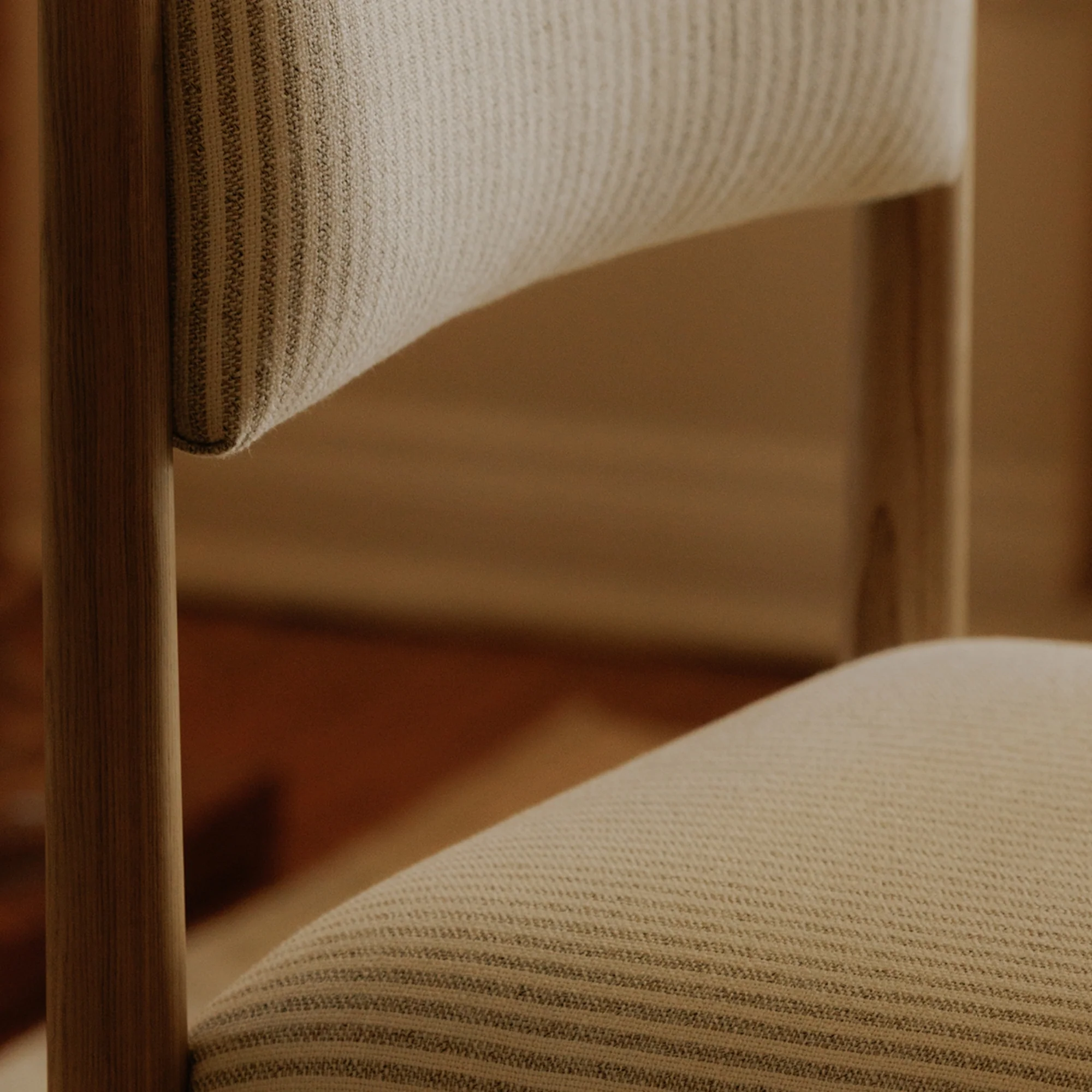 Avery Dining Chair - Stripe - Set Of Two - Image 4