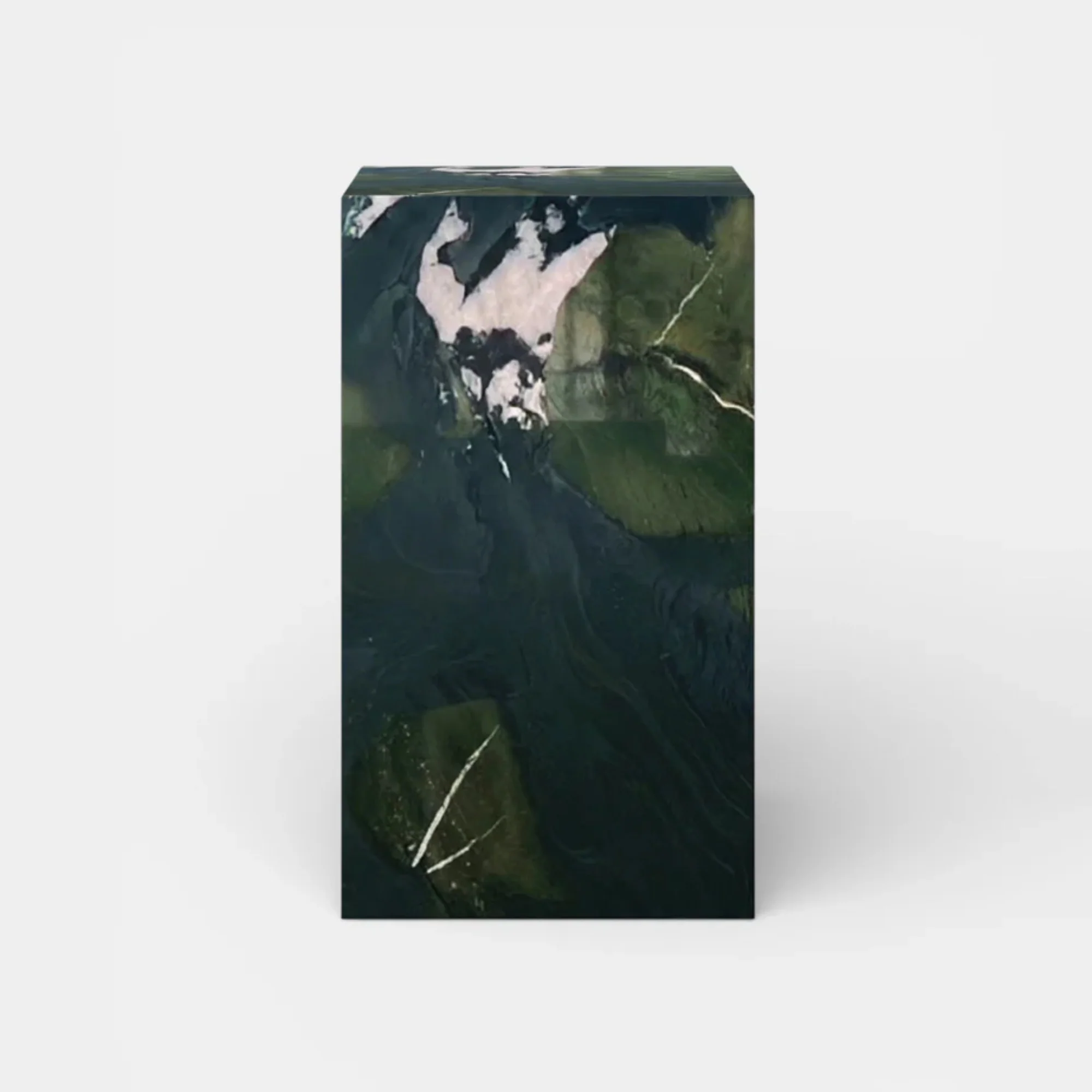 Avocado Marble Plinth