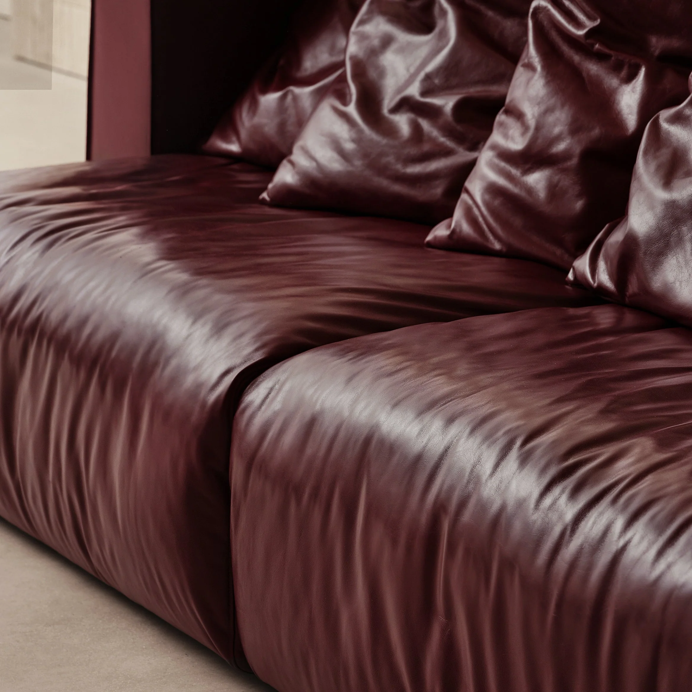 Axis Leather Sofa - Image 10