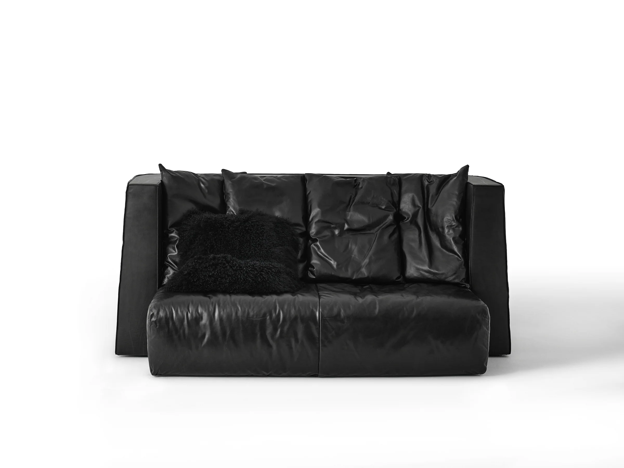 Axis Leather Sofa - Image 7