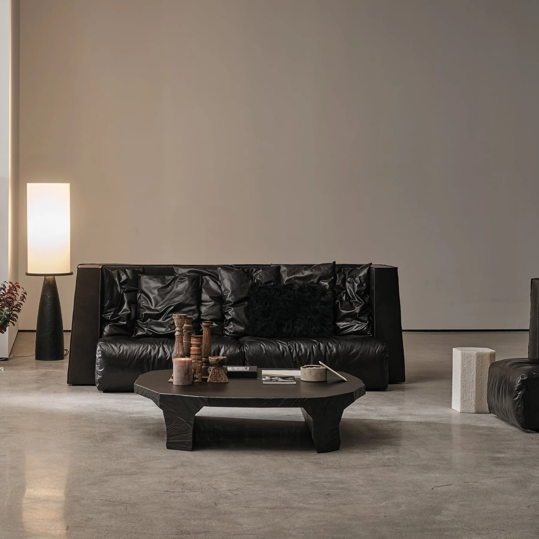 Axis Leather Sofa - Image 8
