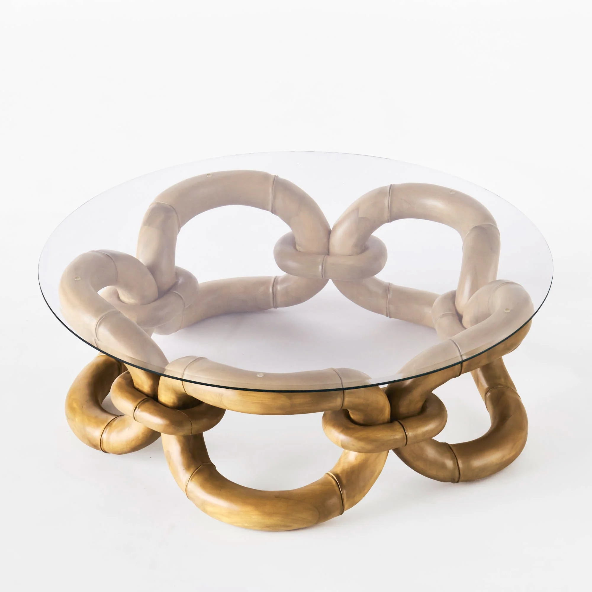 Bamboo Bracelet Sofa Table - Image 3
