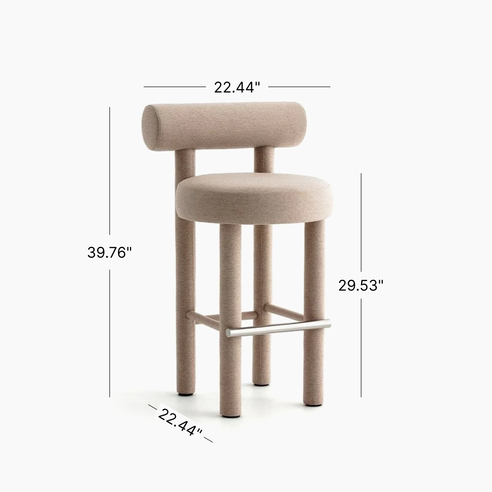 Gropius Bar Stool CS1 - Image 6