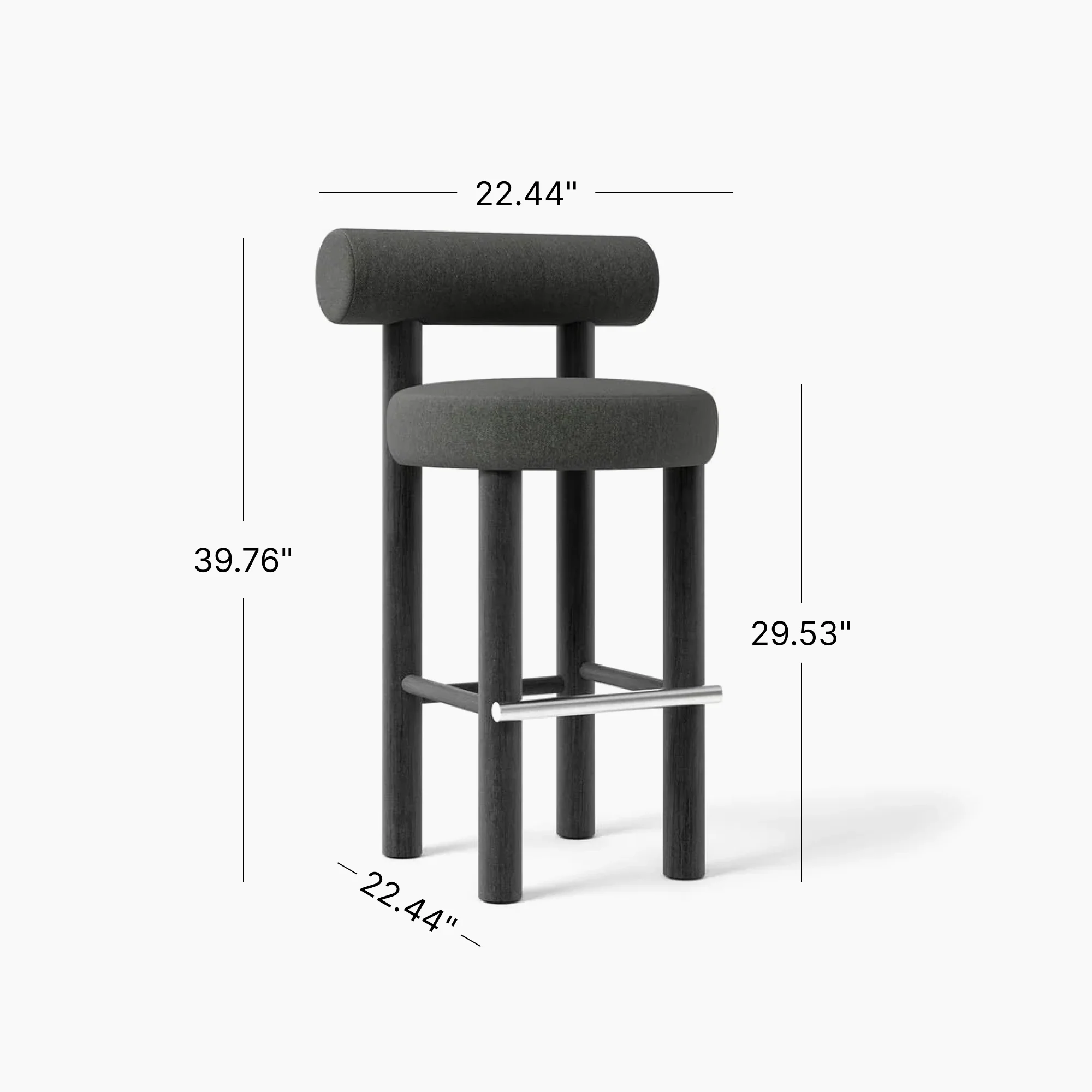 Gropius Bar Stool CS2 - Image 6