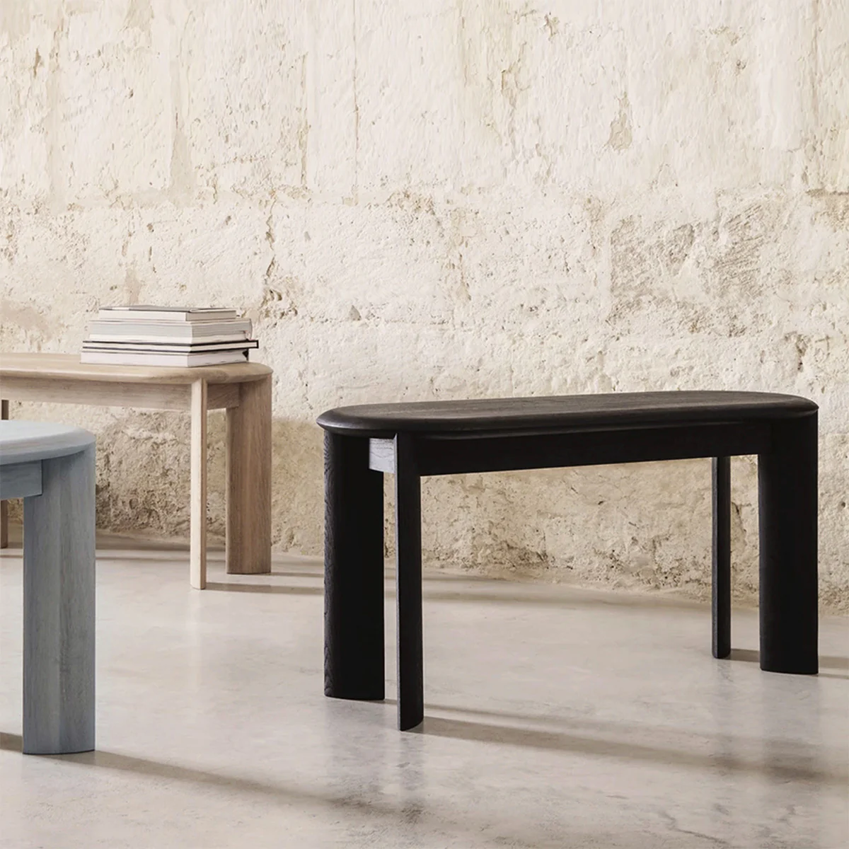Bevel Wood Bench - Image 10