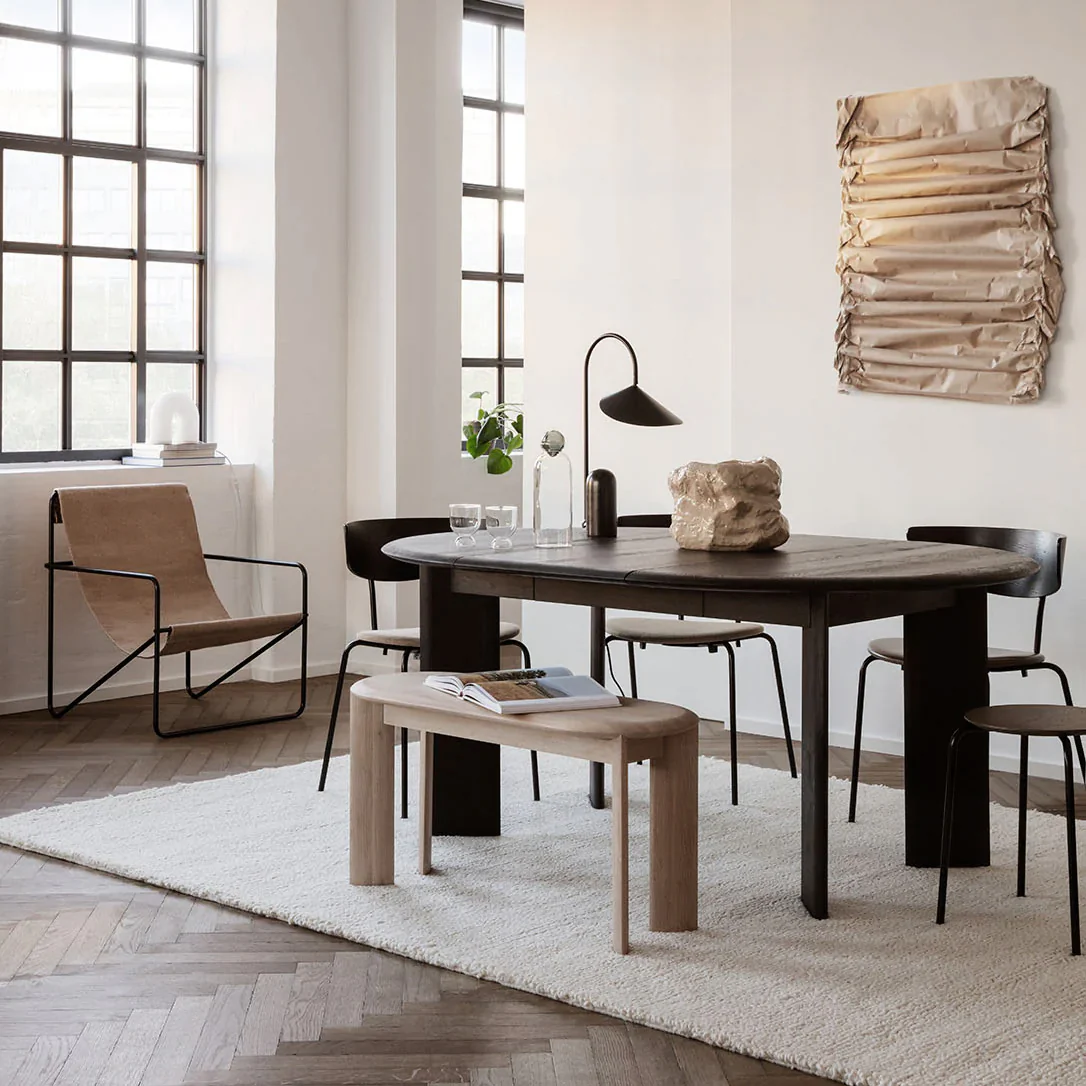 Bevel Wood Bench - Image 6