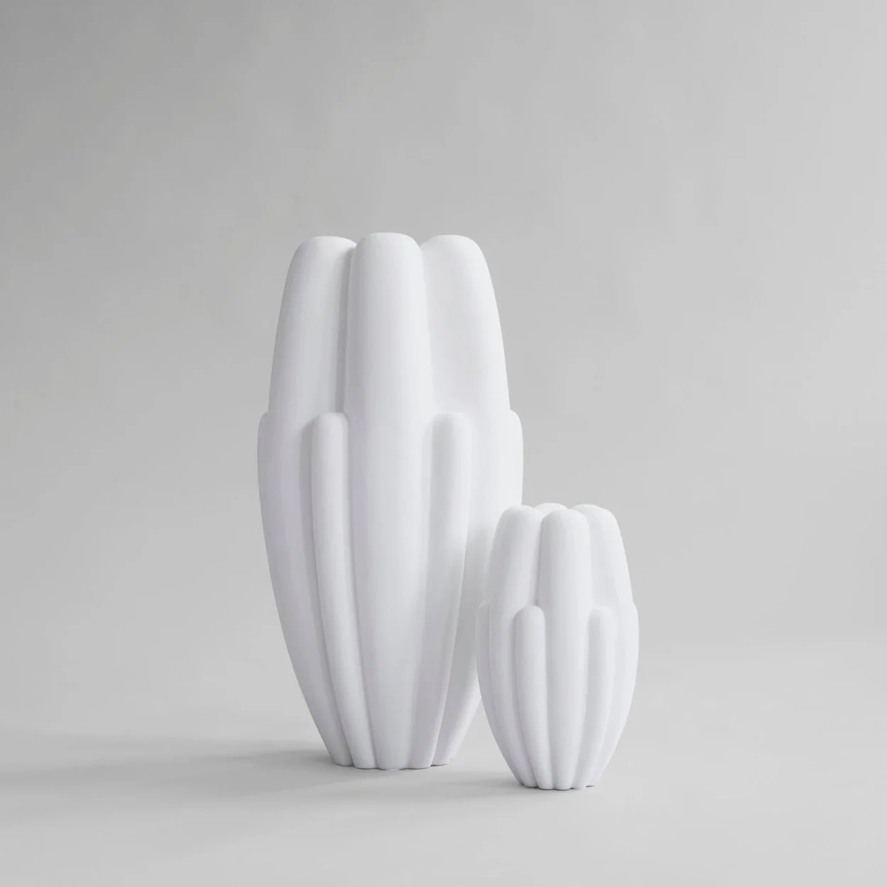Bloom Slim Vase, Big - Bone White - Image 9