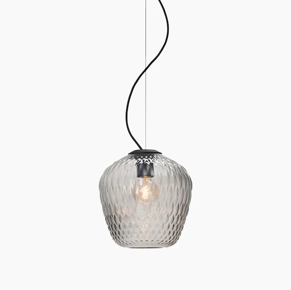 Blown Pendant - Opal White | Silver Lustre - Image 6