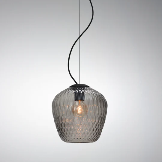 Blown Pendant - Opal White | Silver Lustre - Image 7