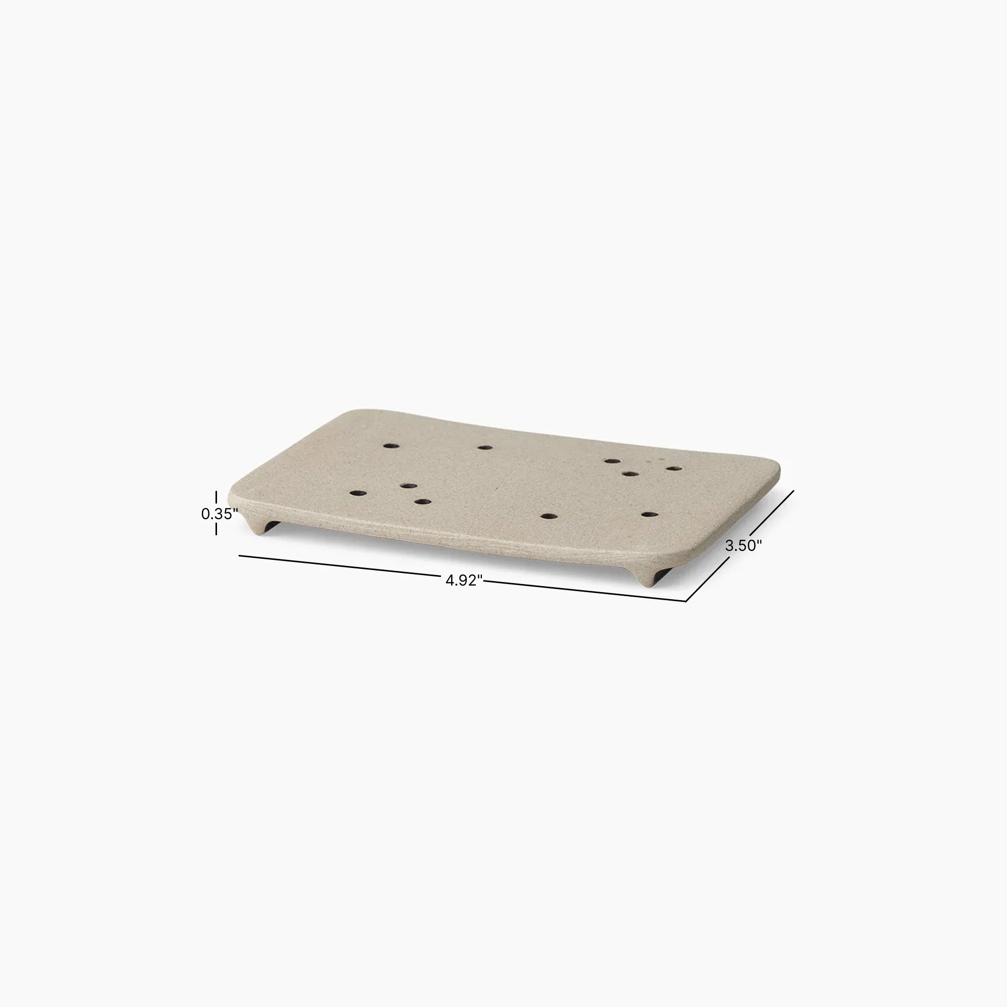 Bon Porcelain Soap Tray - Image 3
