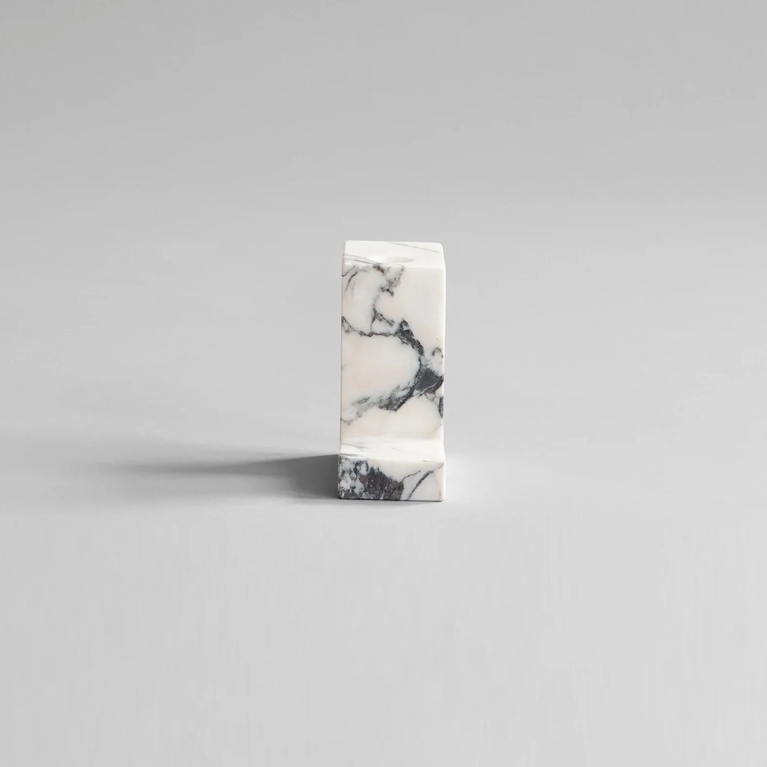 Brick Candle Holder, Tall - Calacatta - Image 4