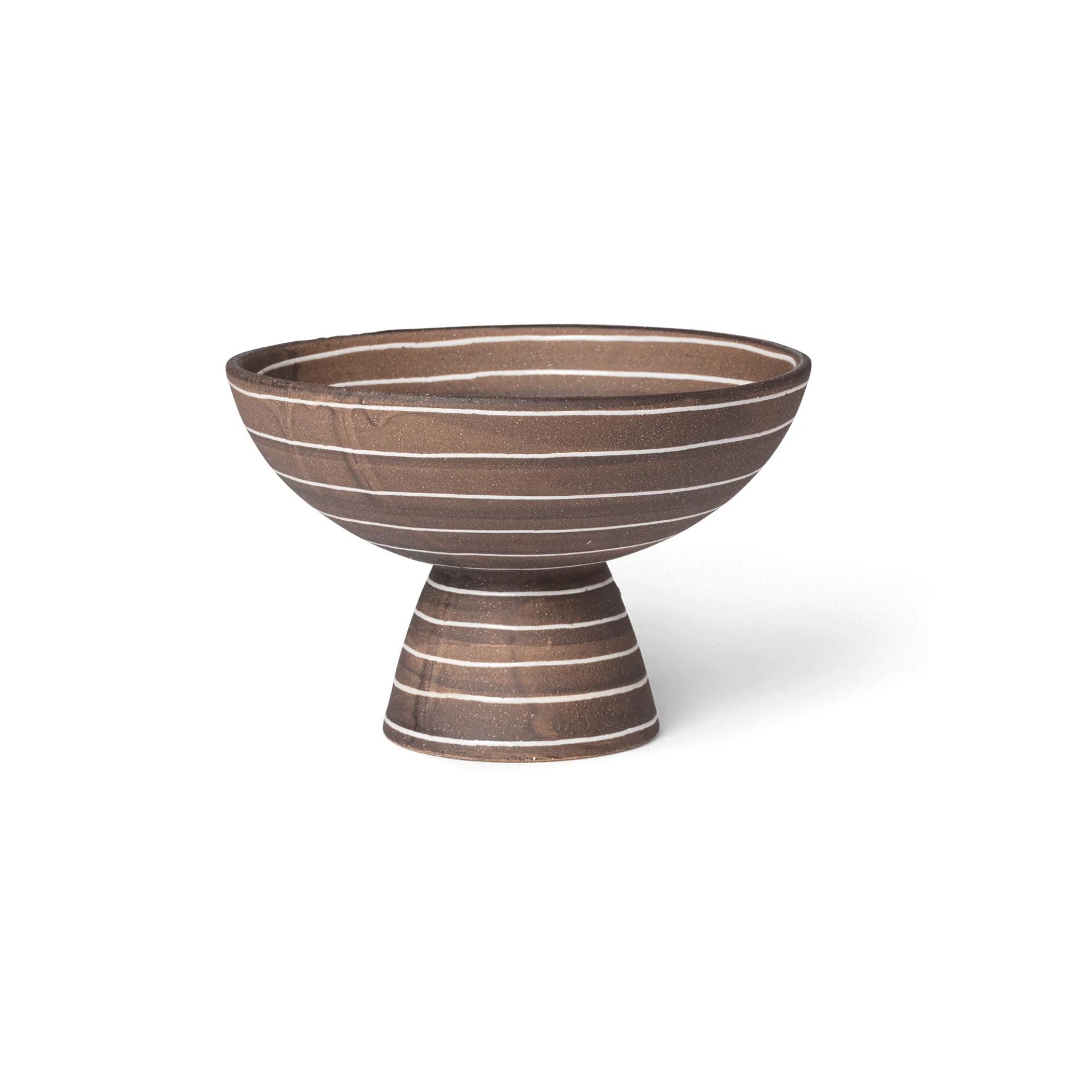 Brura Bowl - Coffee/White - Image 2