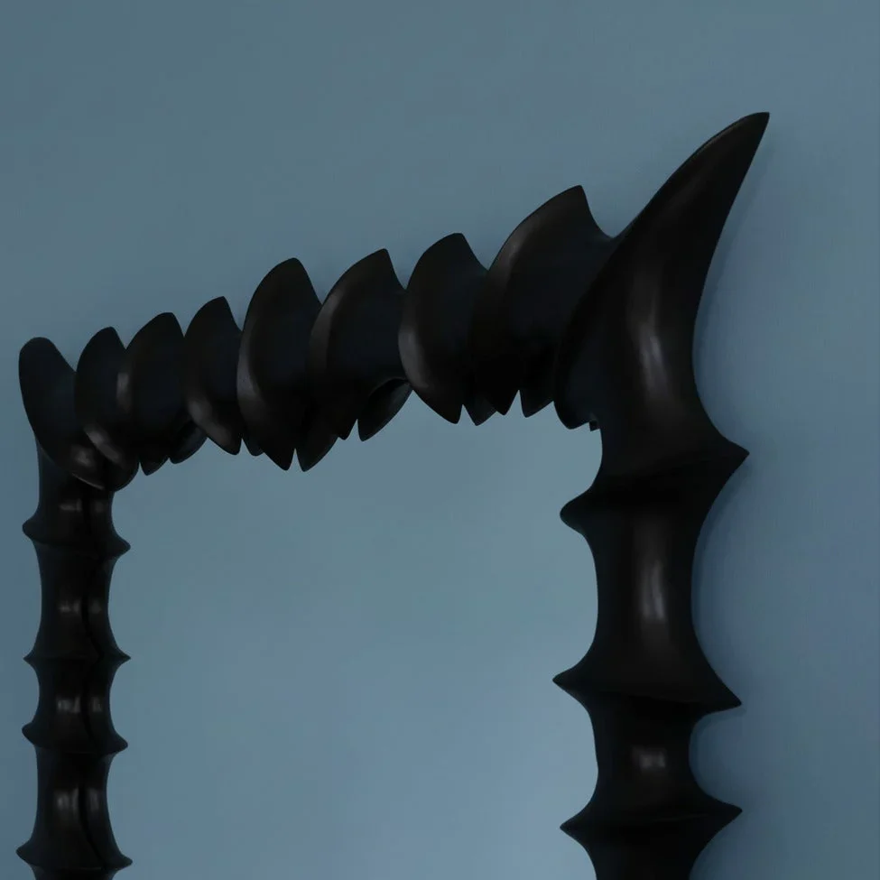 Brutalist Mirror - Black - Image 5