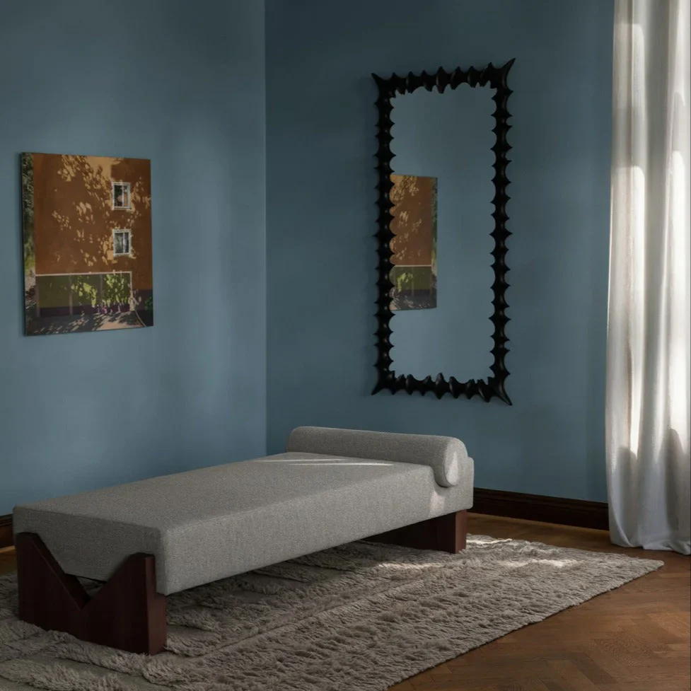 Brutalist Mirror - Black - Image 7