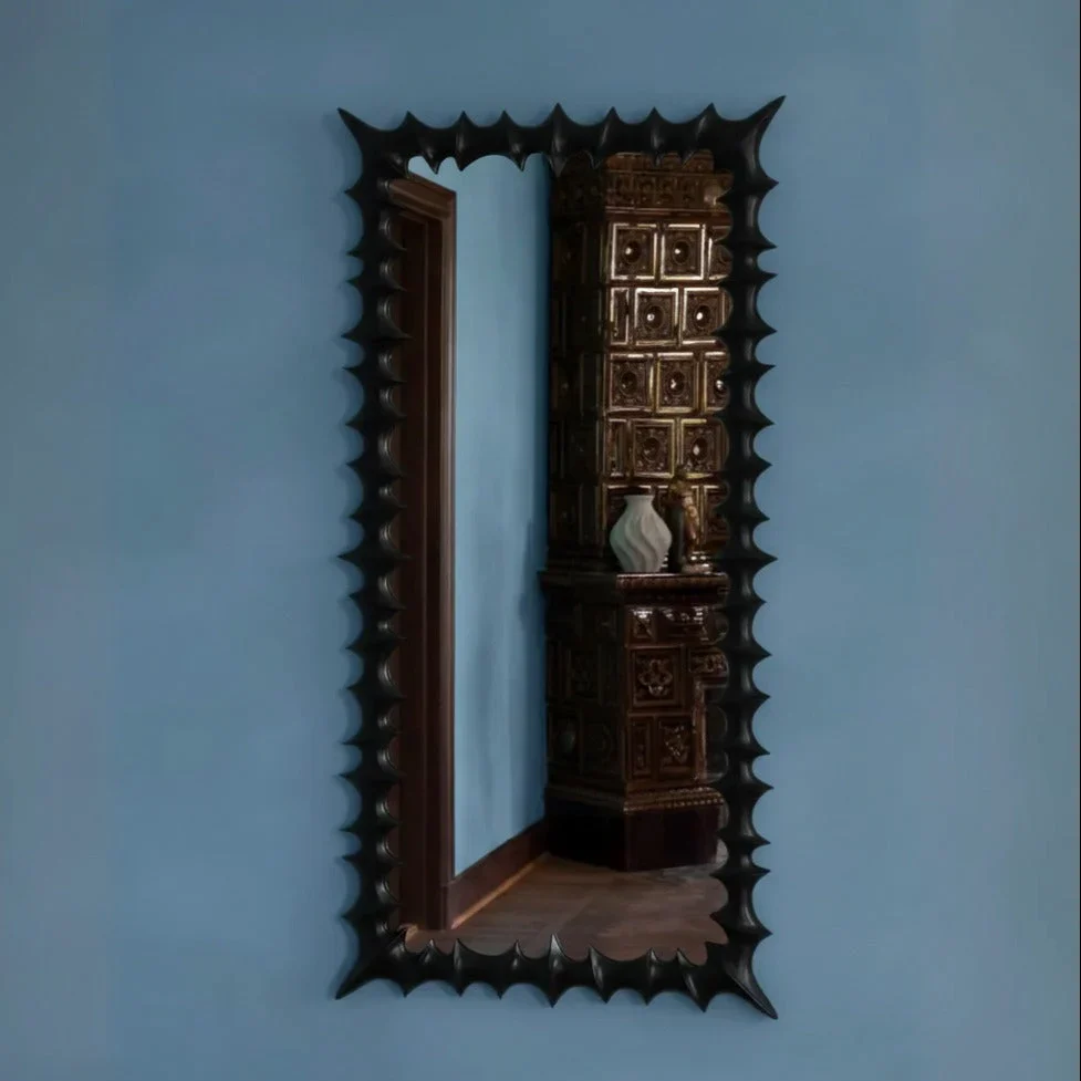 Brutalist Mirror - Black - Image 8